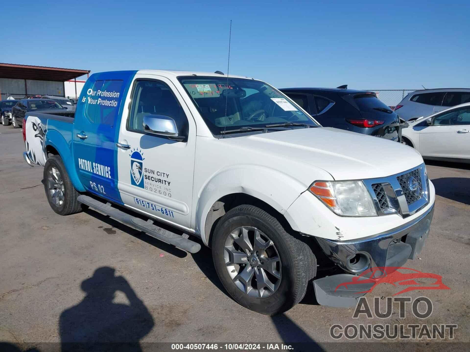 NISSAN FRONTIER 2019 - 1N6AD0ER8KN741273