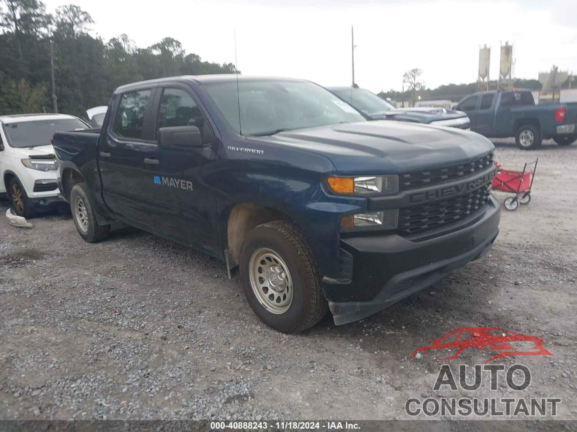 CHEVROLET SILVERADO 1500 2020 - 3GCPWAEH0LG222989