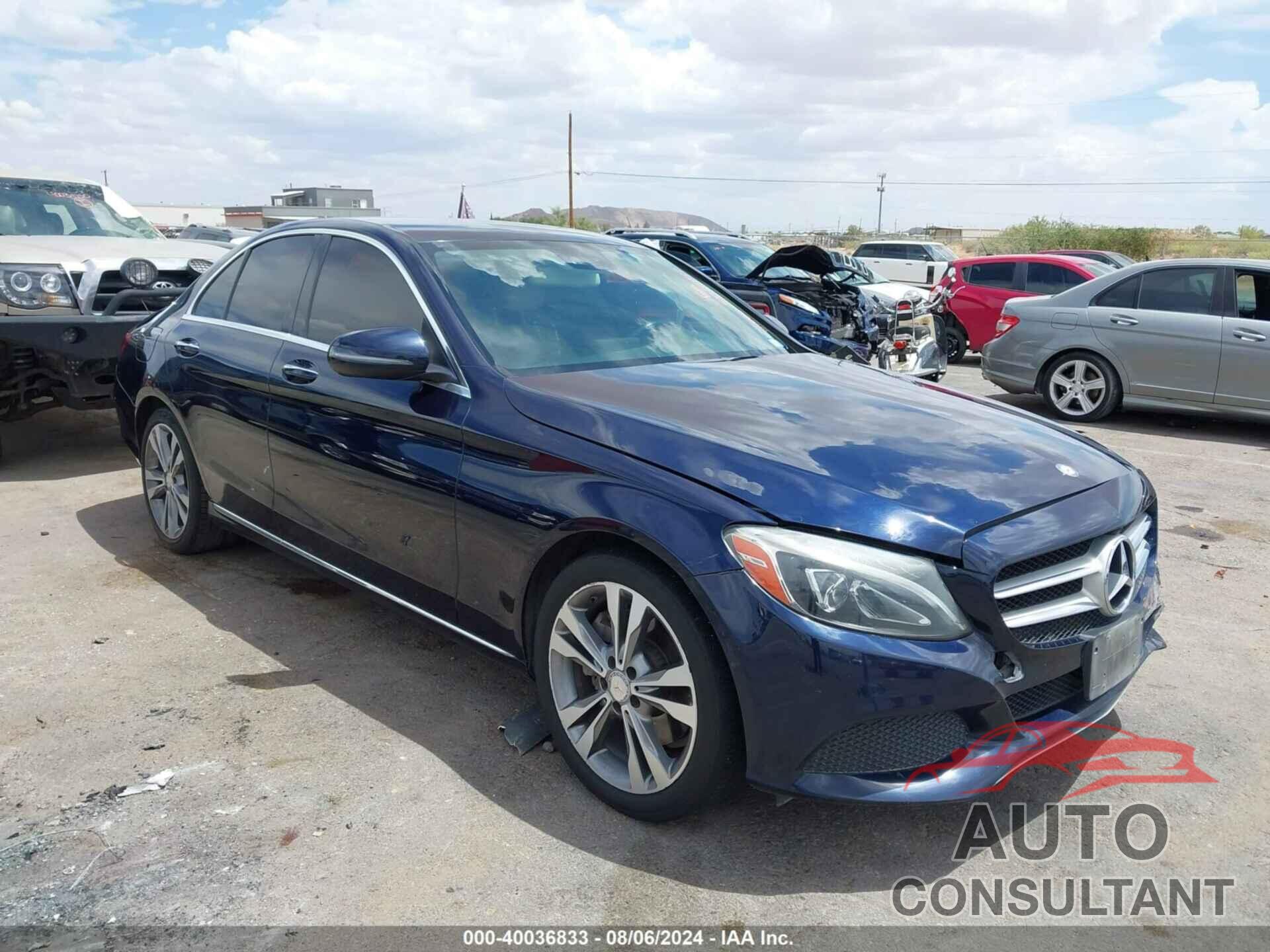 MERCEDES-BENZ C 300 2017 - 55SWF4JBXHU191616