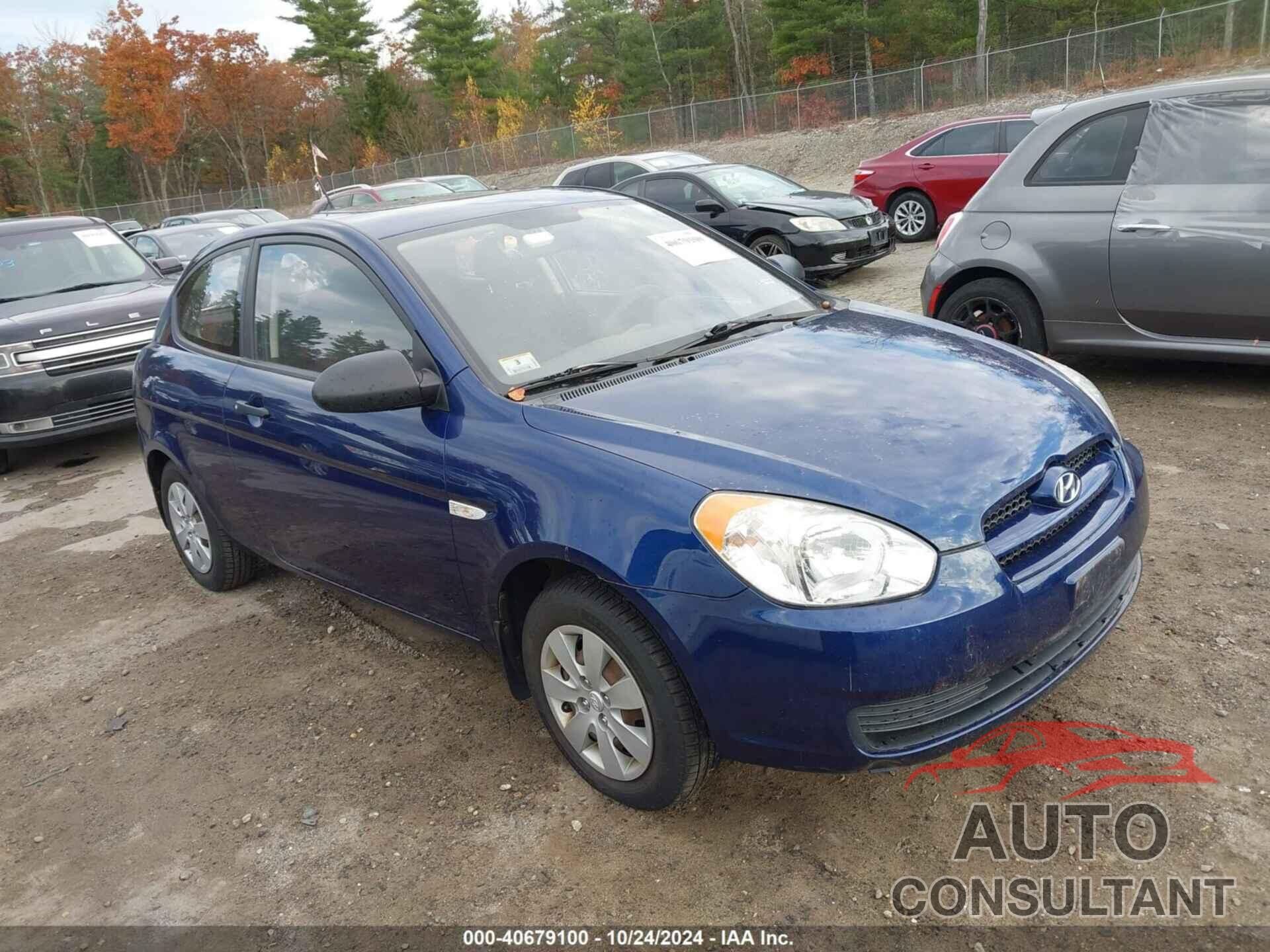 HYUNDAI ACCENT 2009 - KMHCM36C19U125935