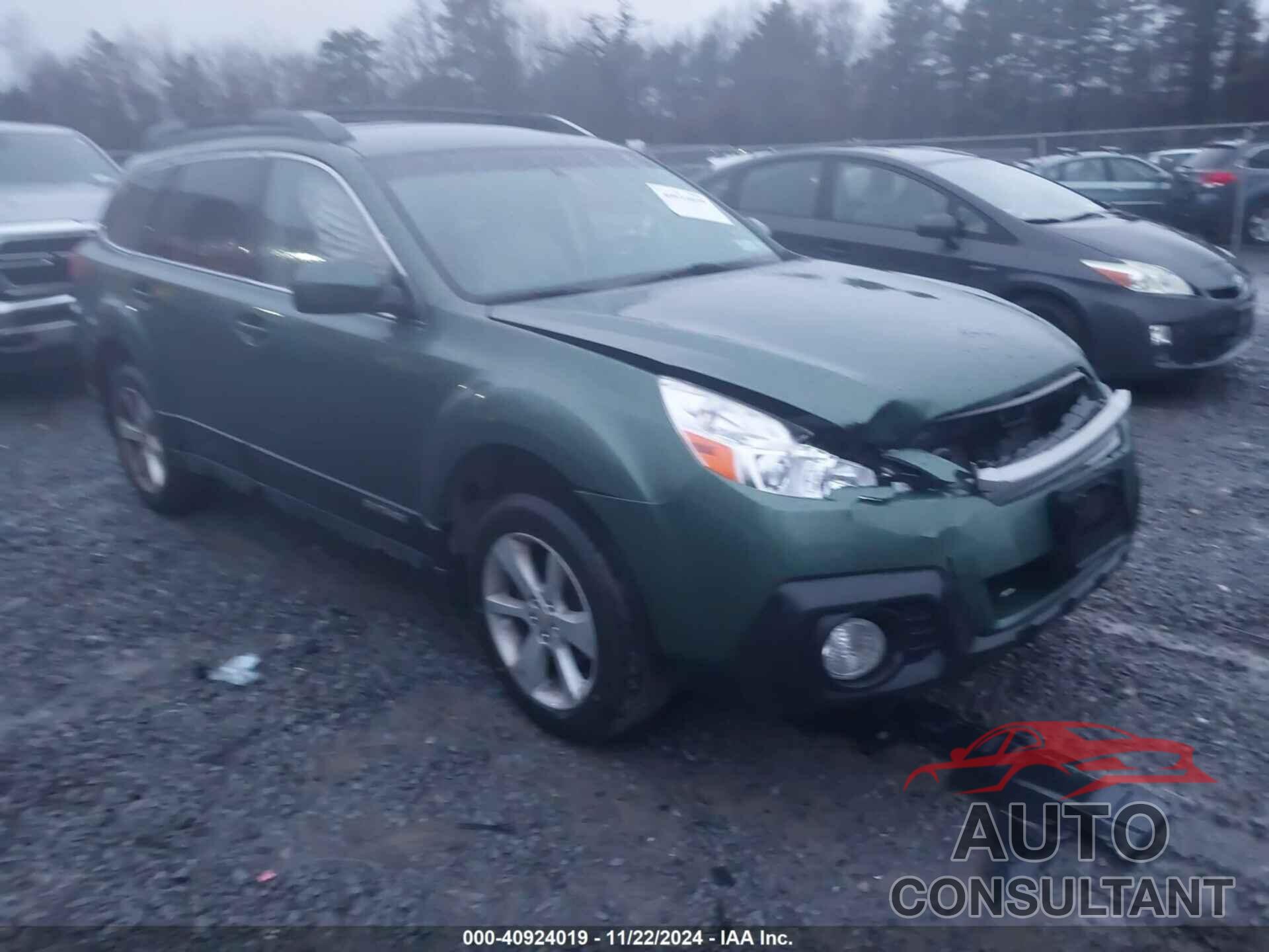 SUBARU OUTBACK 2014 - 4S4BRBCC9E3261404