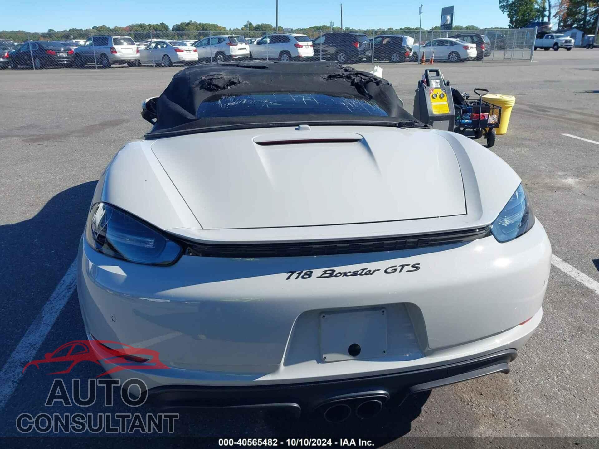 PORSCHE 718 BOXSTER 2018 - WP0CB2A87JS229367