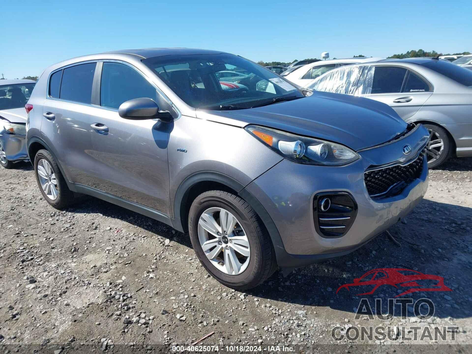 KIA SPORTAGE 2017 - KNDPMCAC9H7284289