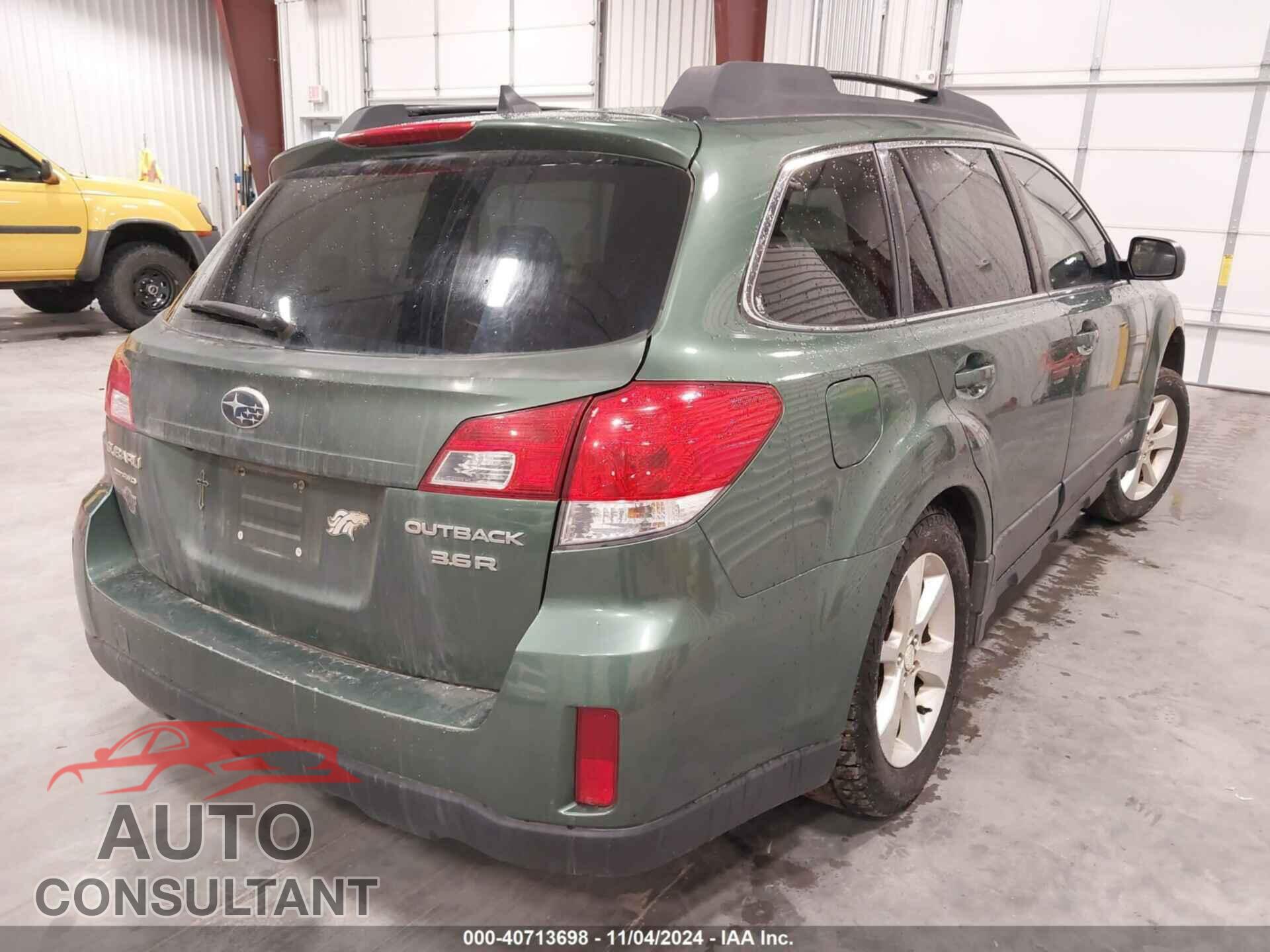 SUBARU OUTBACK 2013 - 4S4BRDKC4D2244463