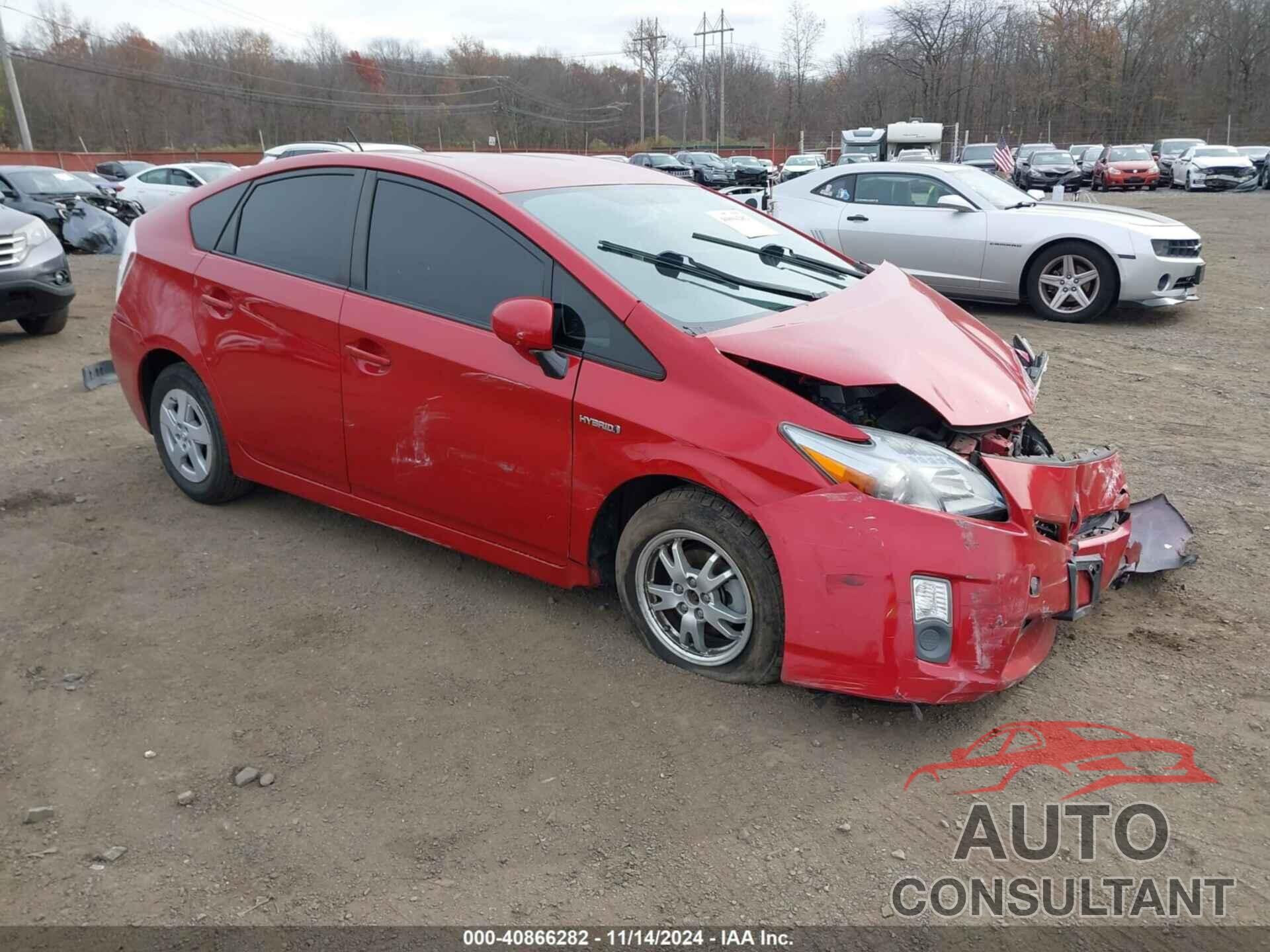 TOYOTA PRIUS 2011 - JTDKN3DU4B0313077