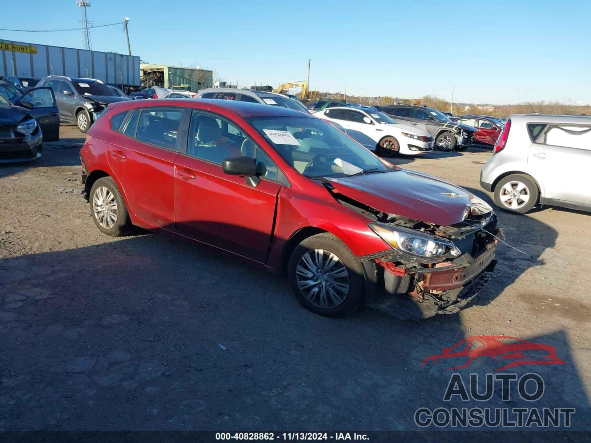 SUBARU IMPREZA 2017 - 4S3GTAA65H3710617