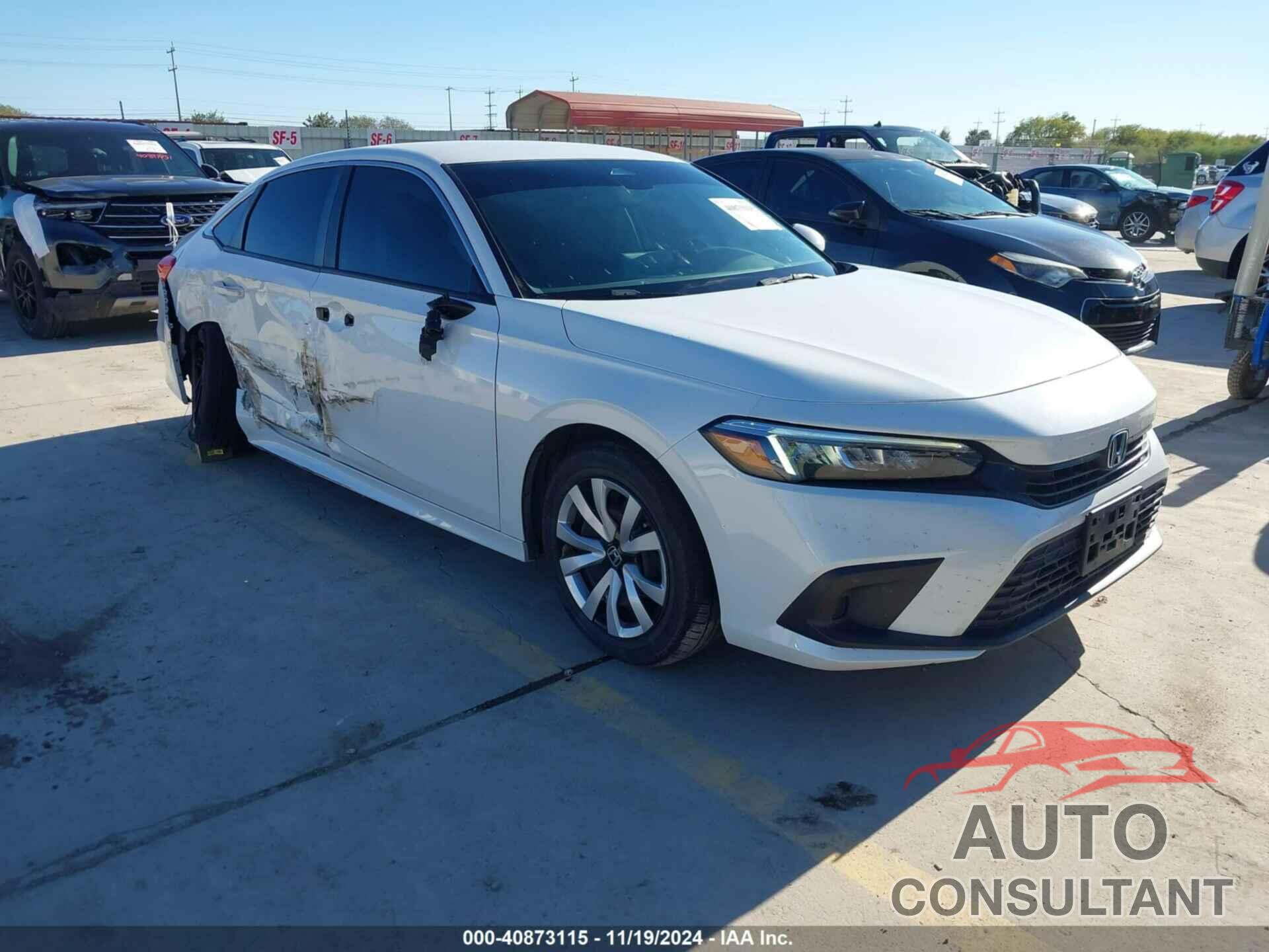 HONDA CIVIC 2022 - 2HGFE2F20NH507758