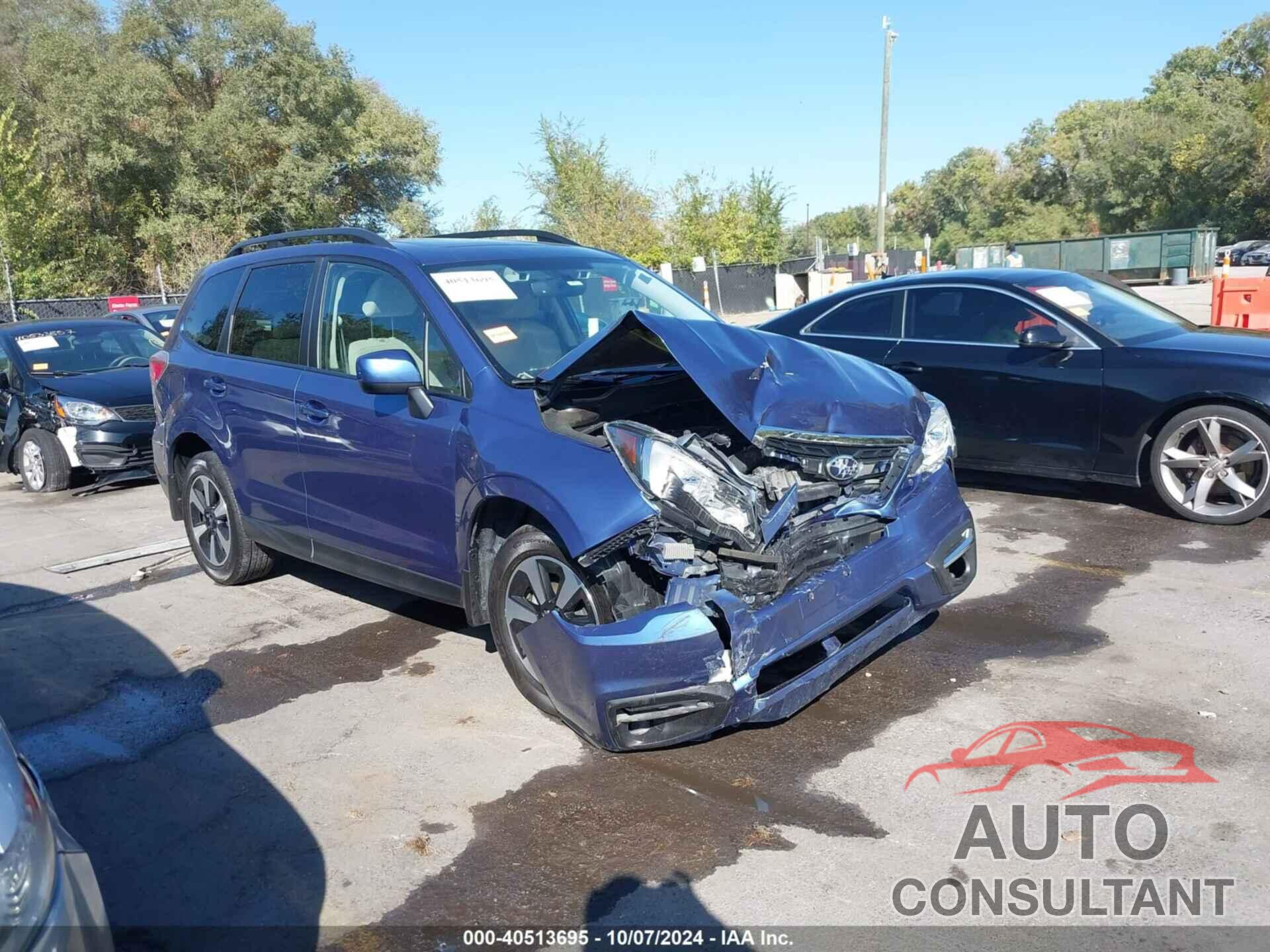 SUBARU FORESTER 2018 - JF2SJAGC1JH406563