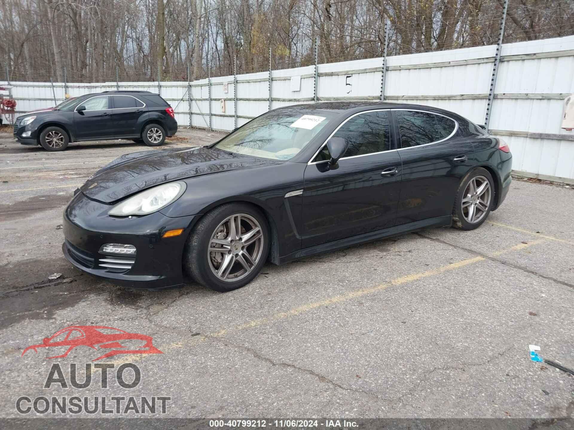 PORSCHE PANAMERA 2010 - WP0AB2A76AL061987