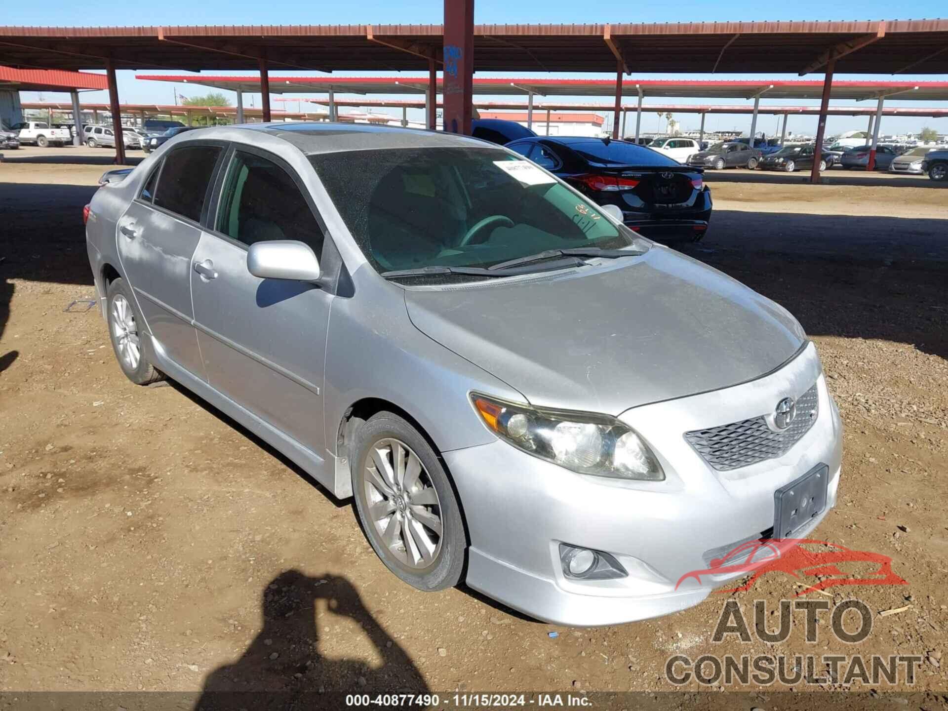 TOYOTA COROLLA 2010 - 1NXBU4EE6AZ200895