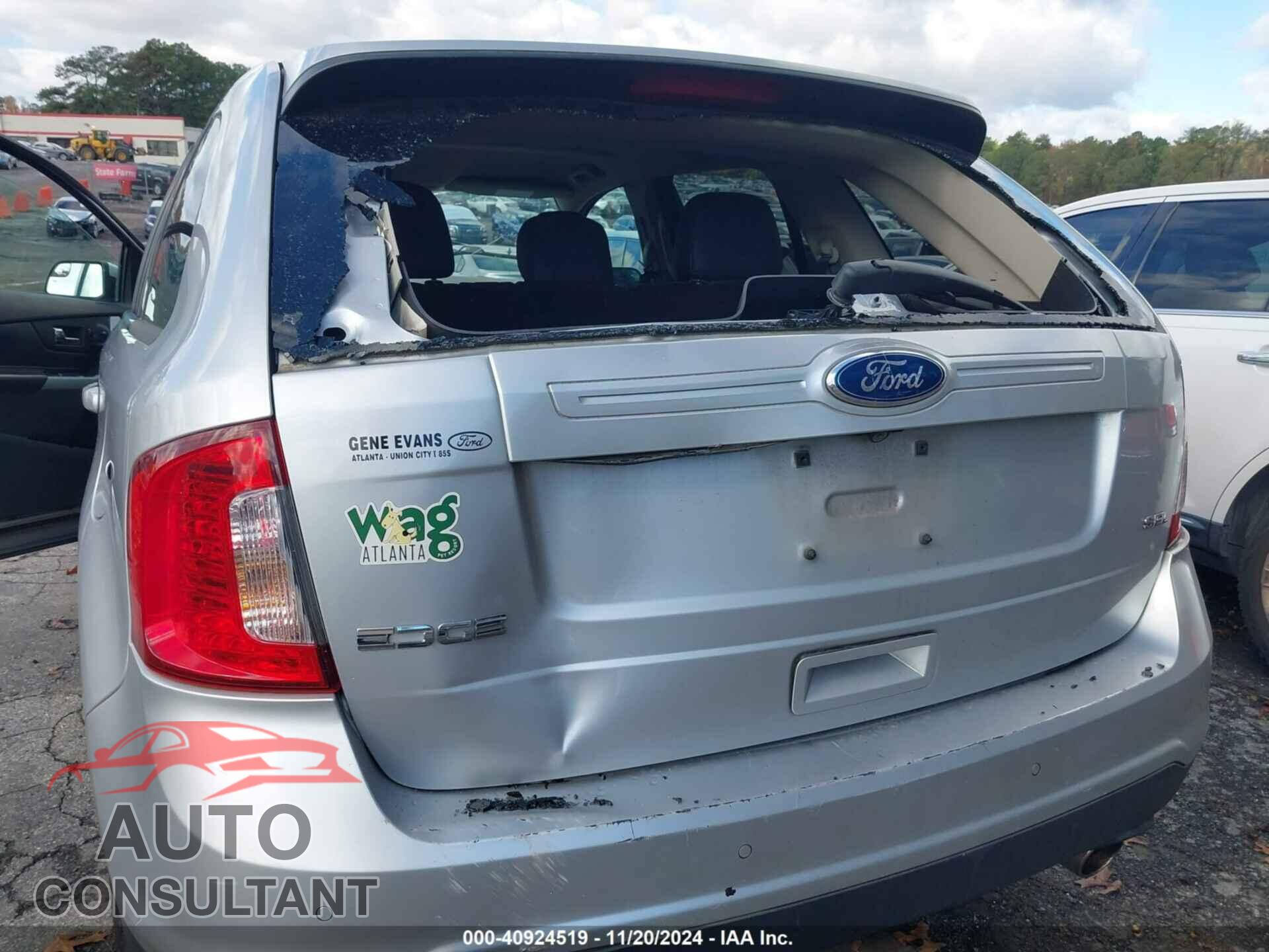 FORD EDGE 2012 - 2FMDK3JC8CBA55865
