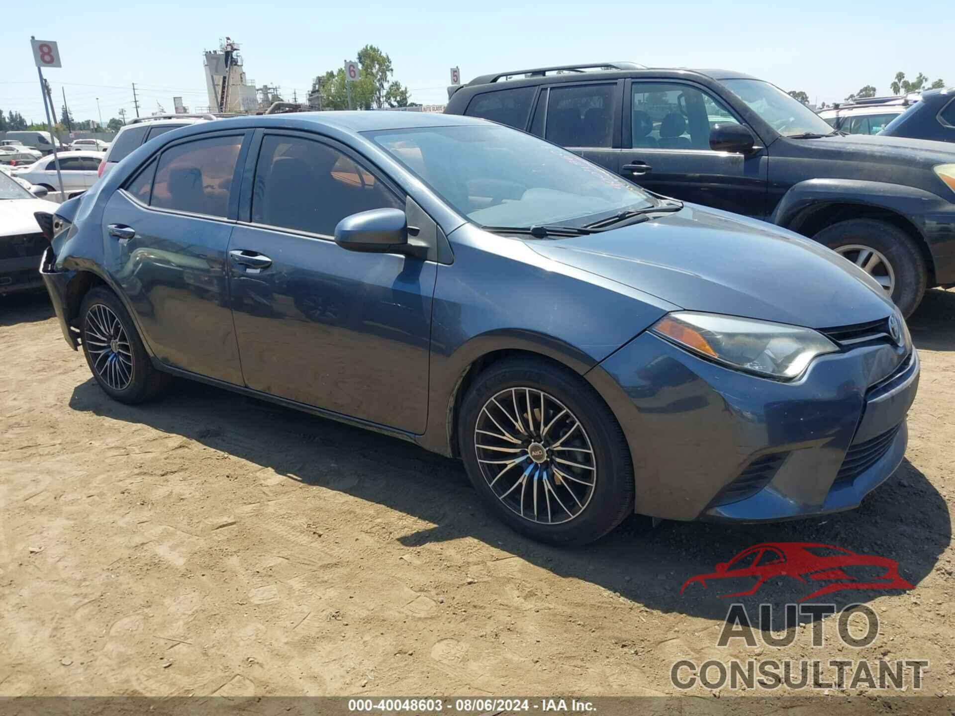 TOYOTA COROLLA 2016 - 5YFBURHE6GP391110