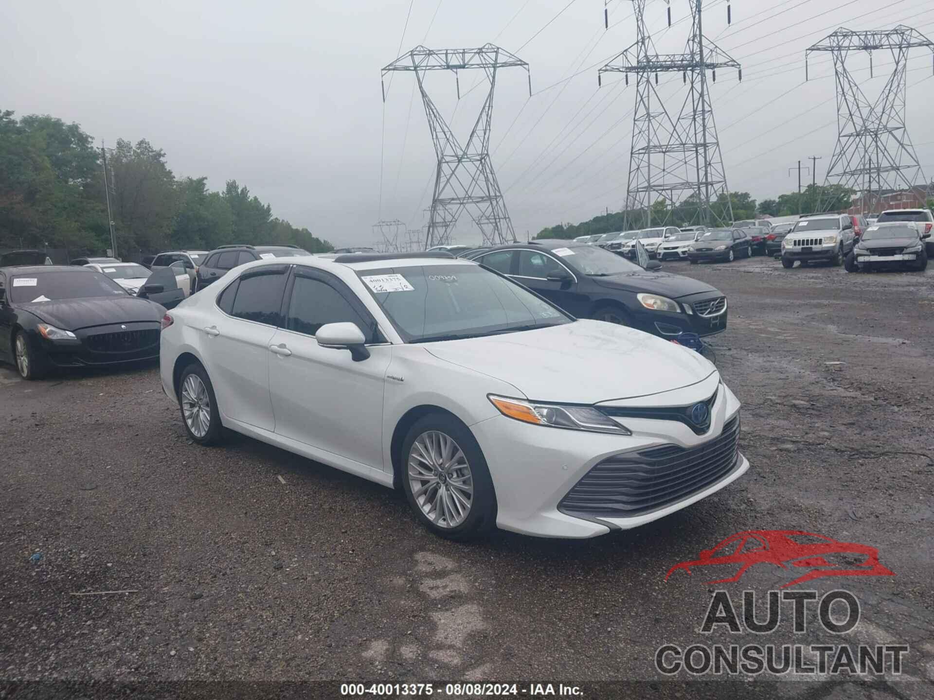 TOYOTA CAMRY 2020 - 4T1F31AK5LU009759