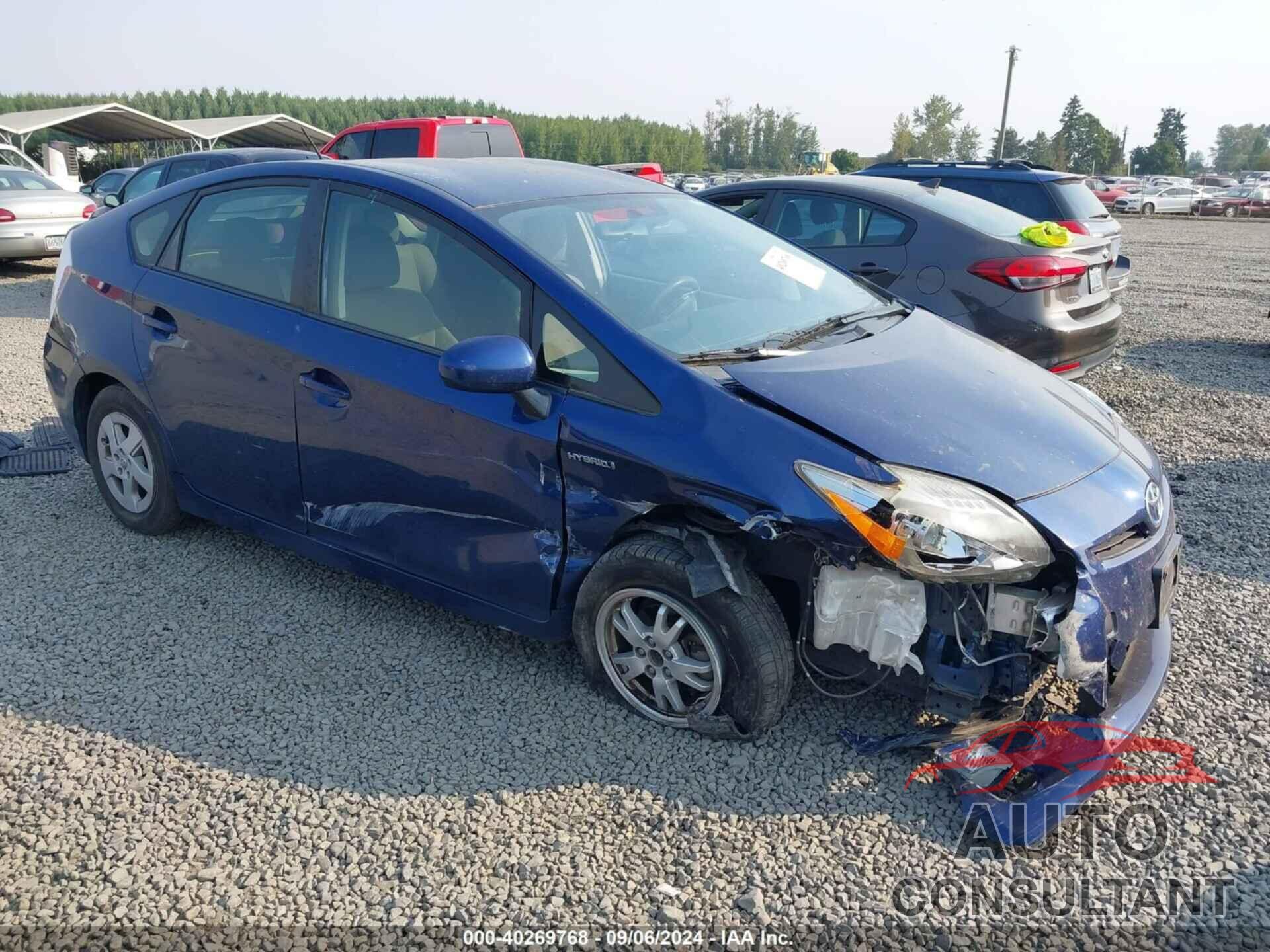 TOYOTA PRIUS 2011 - JTDKN3DU1B1424020