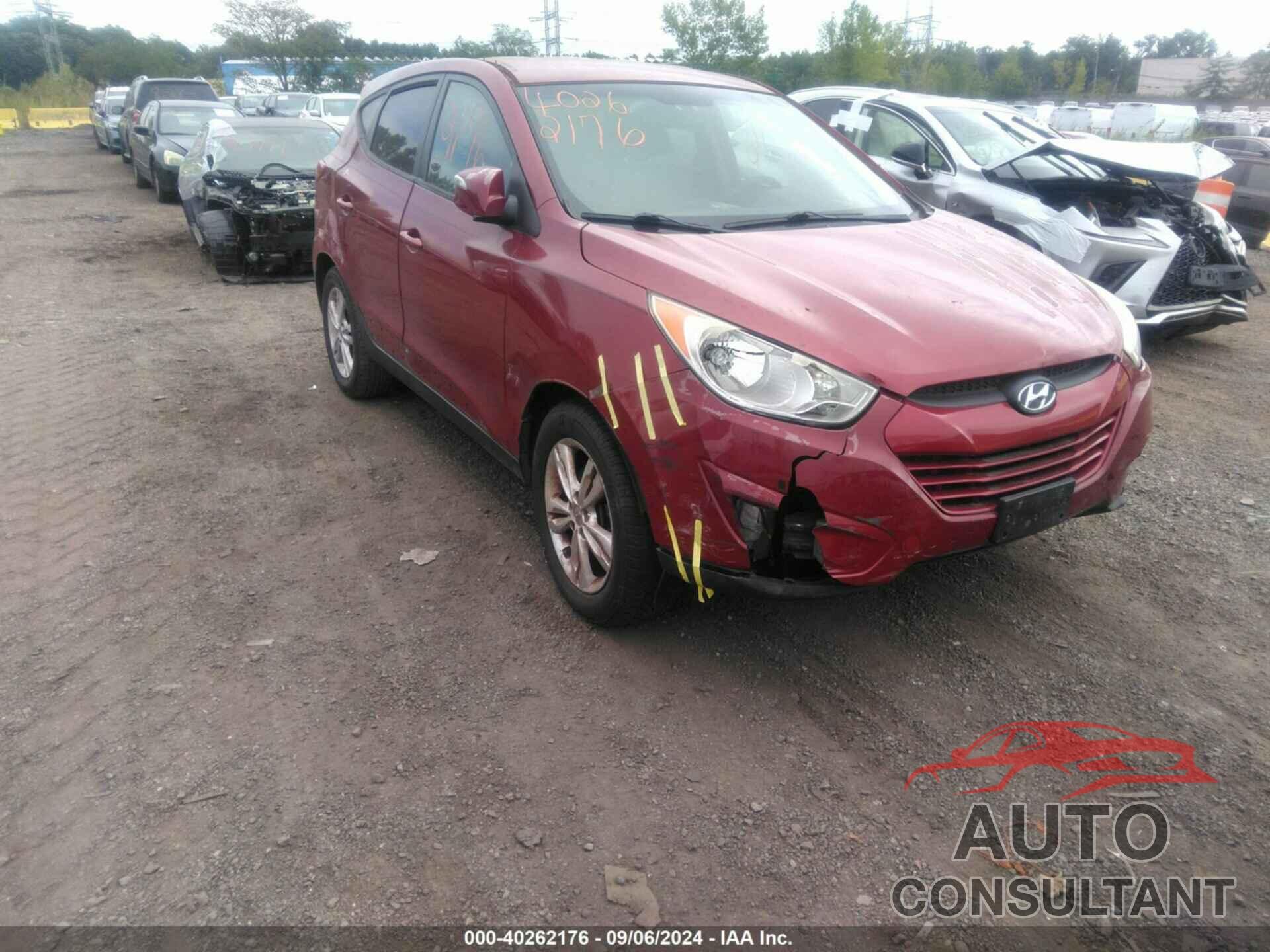 HYUNDAI TUCSON 2013 - KM8JU3AC7DU653907