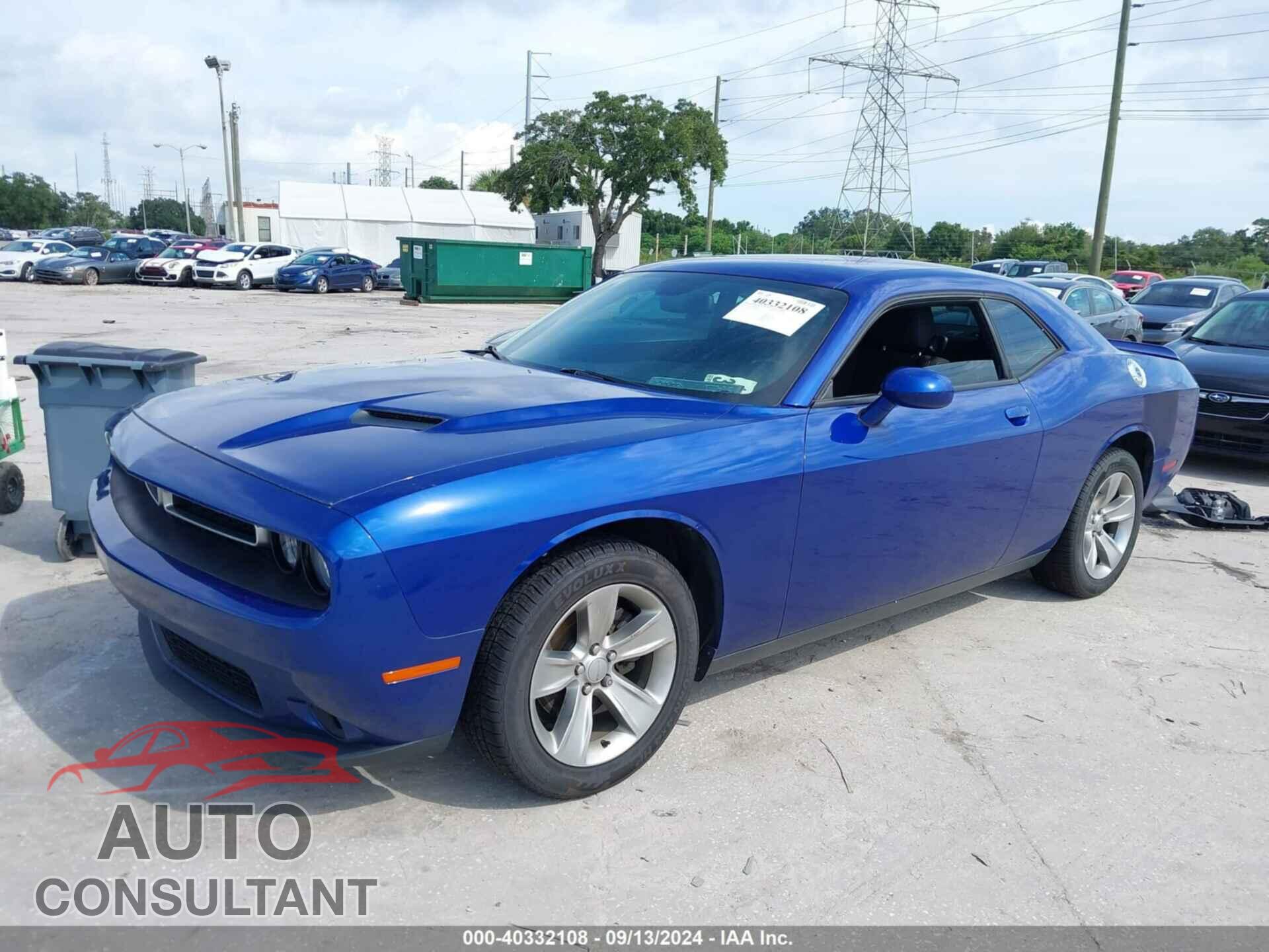 DODGE CHALLENGER 2020 - 2C3CDZAG2LH206409