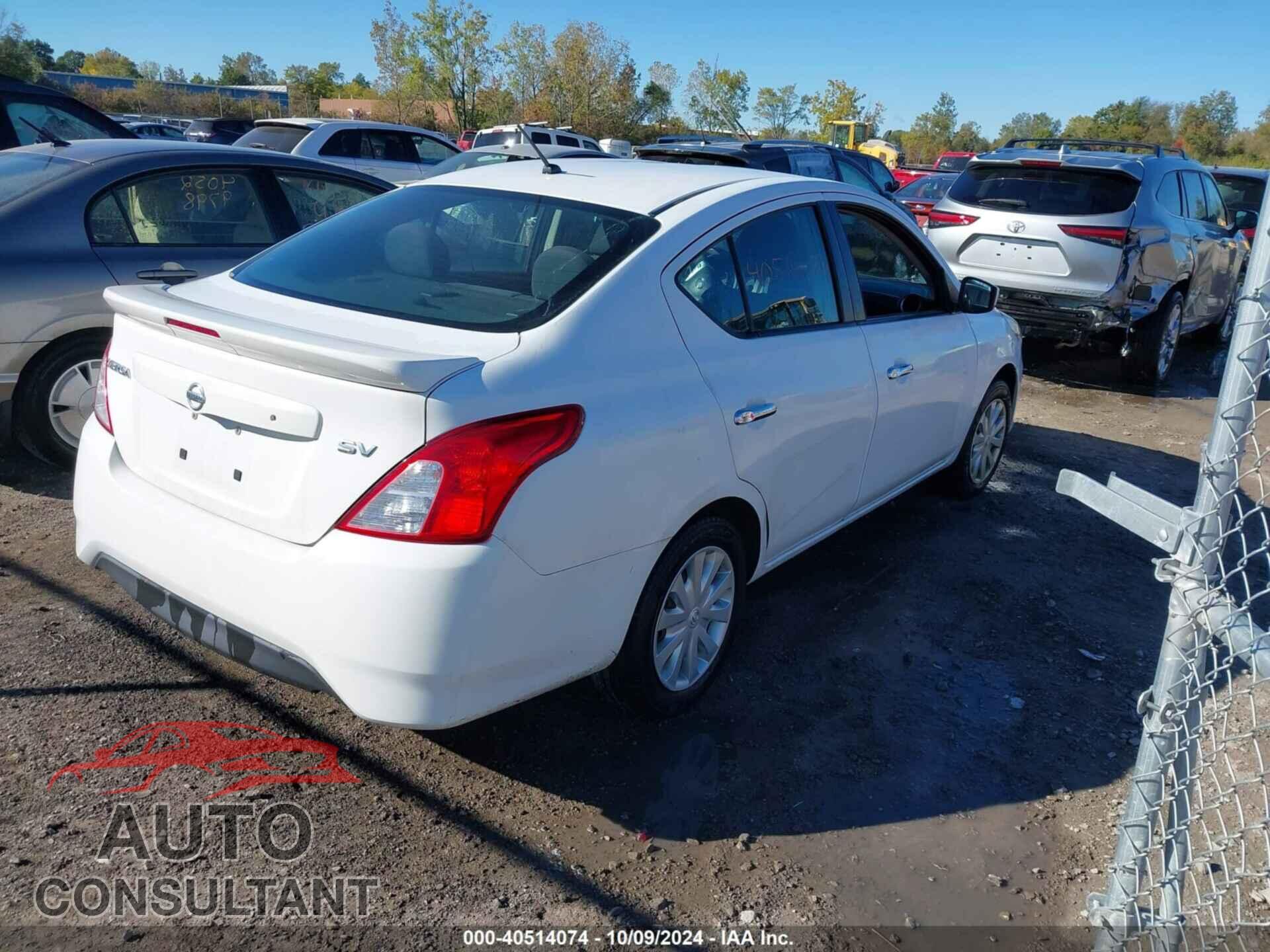 NISSAN VERSA 2016 - 3N1CN7AP9GL905243