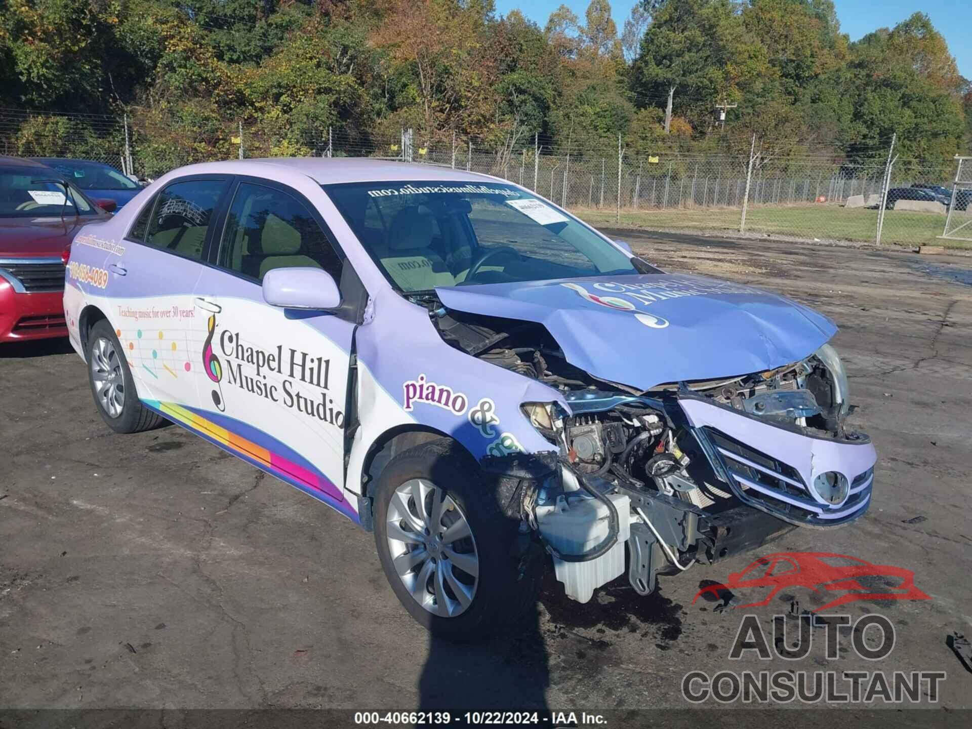 TOYOTA COROLLA 2013 - 5YFBU4EE4DP162878