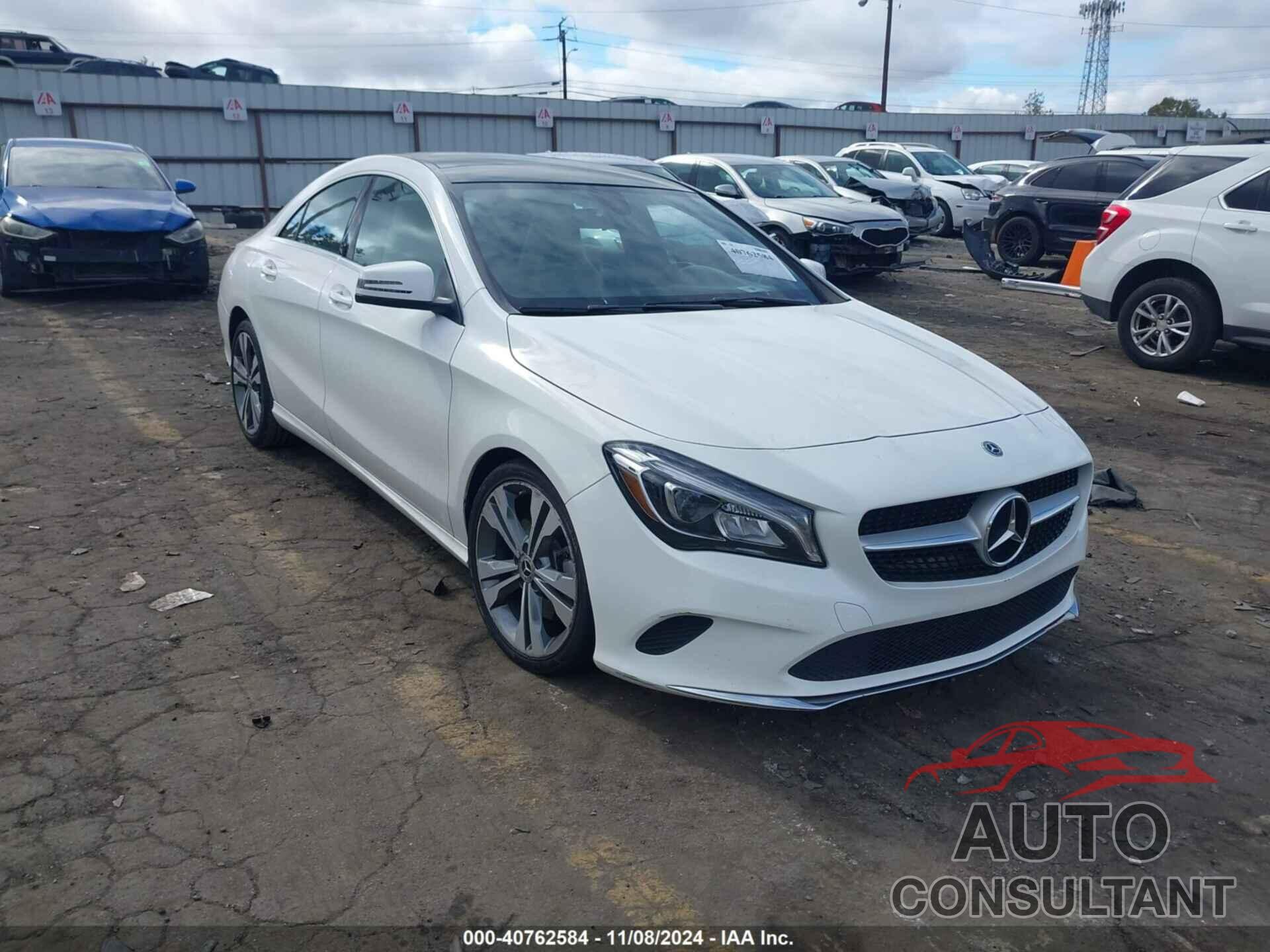 MERCEDES-BENZ CLA 250 2019 - WDDSJ4EB1KN707708