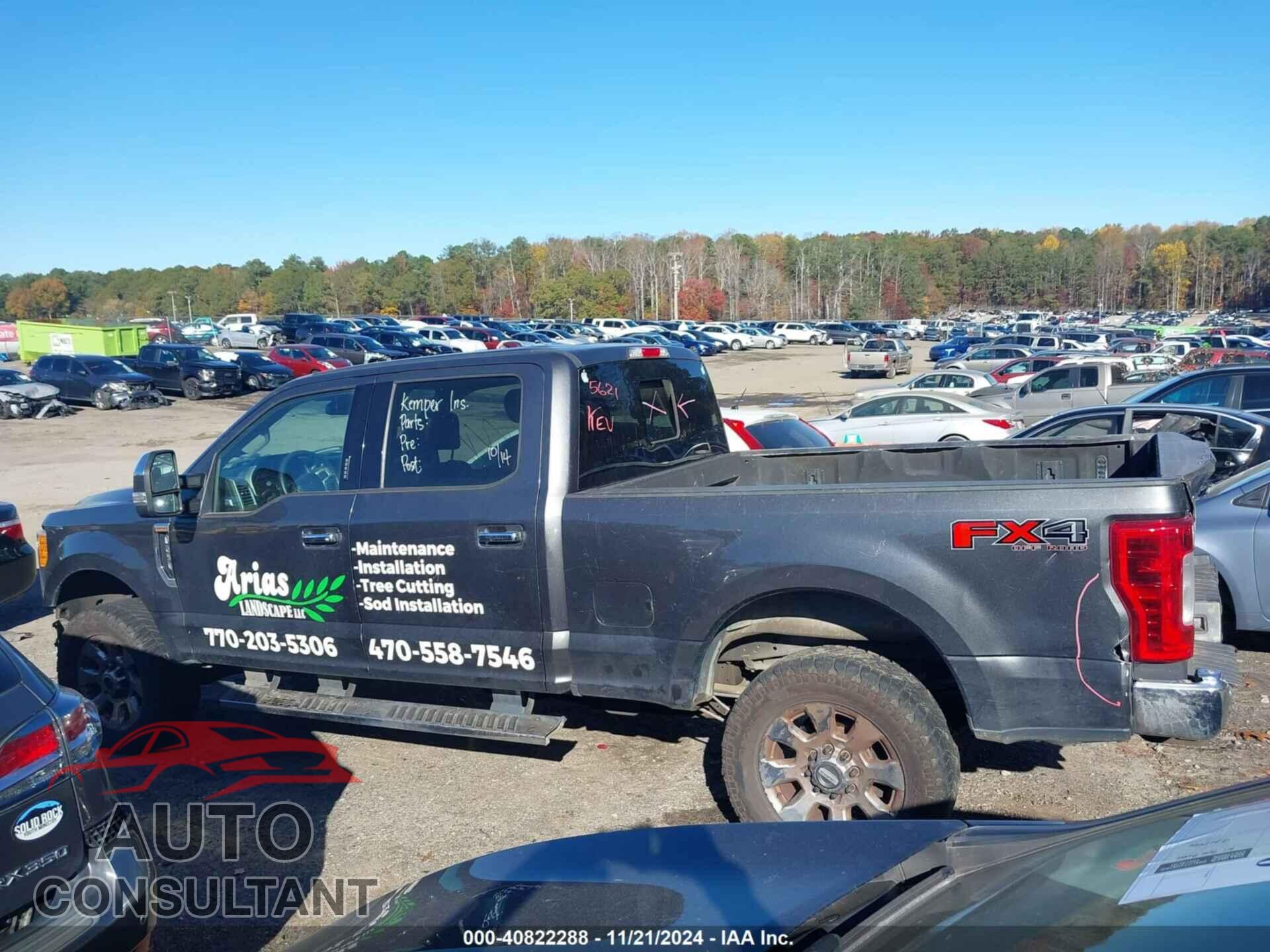 FORD F-250 2017 - 1FT7W2B66HED55621