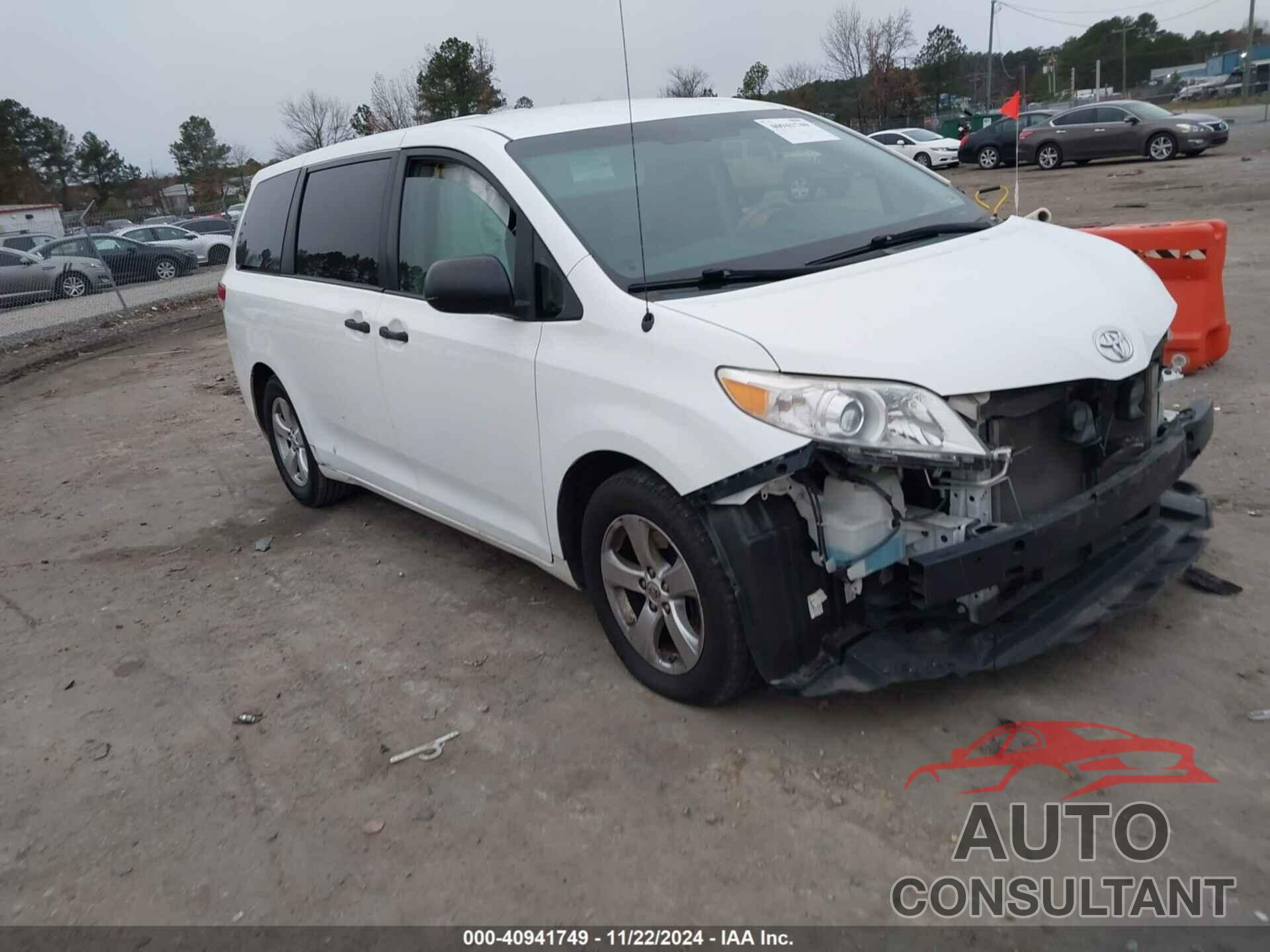 TOYOTA SIENNA 2014 - 5TDZK3DC6ES407221