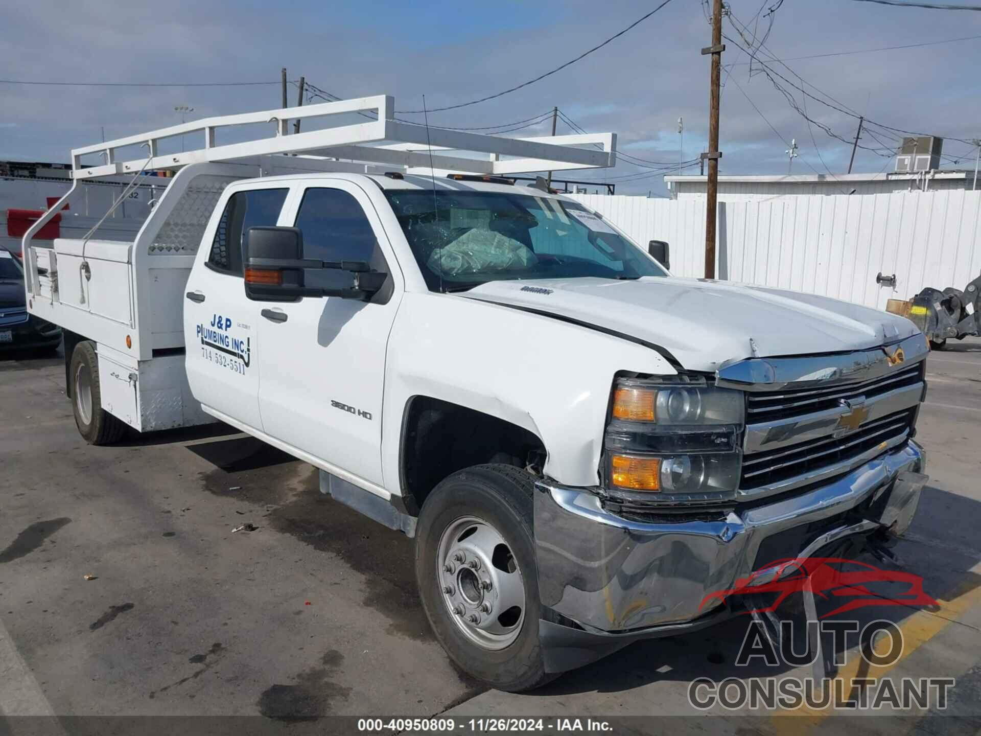 CHEVROLET SILVERADO 3500HD CHASSIS 2015 - 1GB4CYC82FF562873