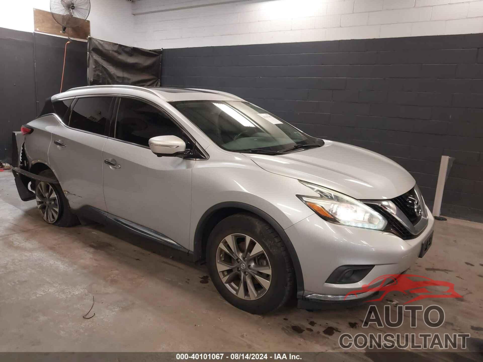 NISSAN MURANO 2015 - 5N1AZ2MH4FN221792