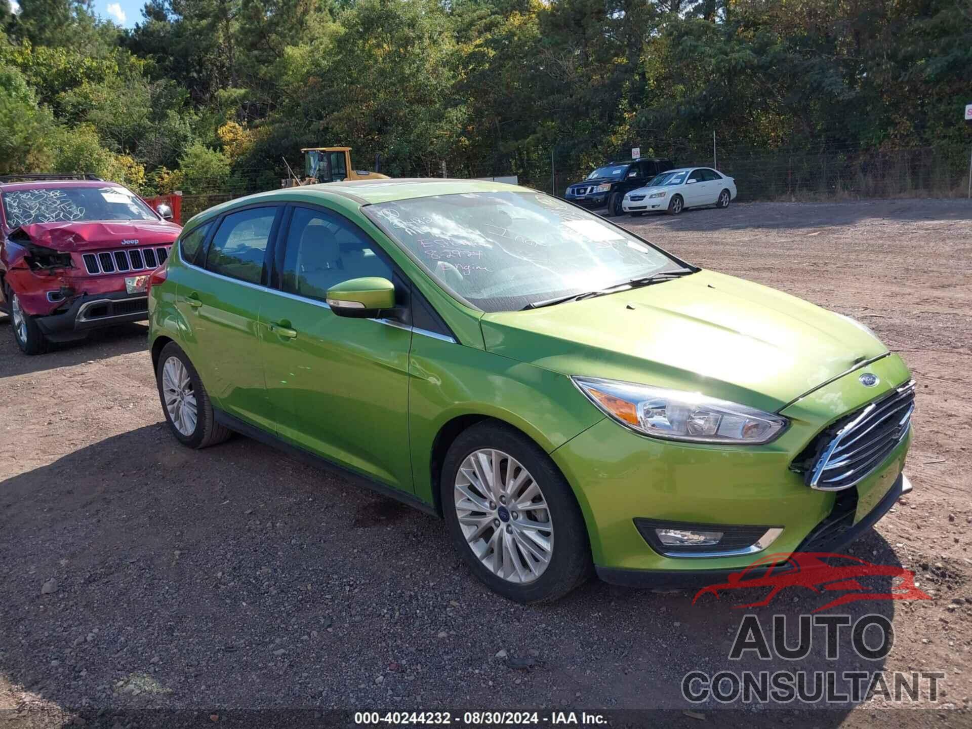 FORD FOCUS 2018 - 1FADP3N21JL314822