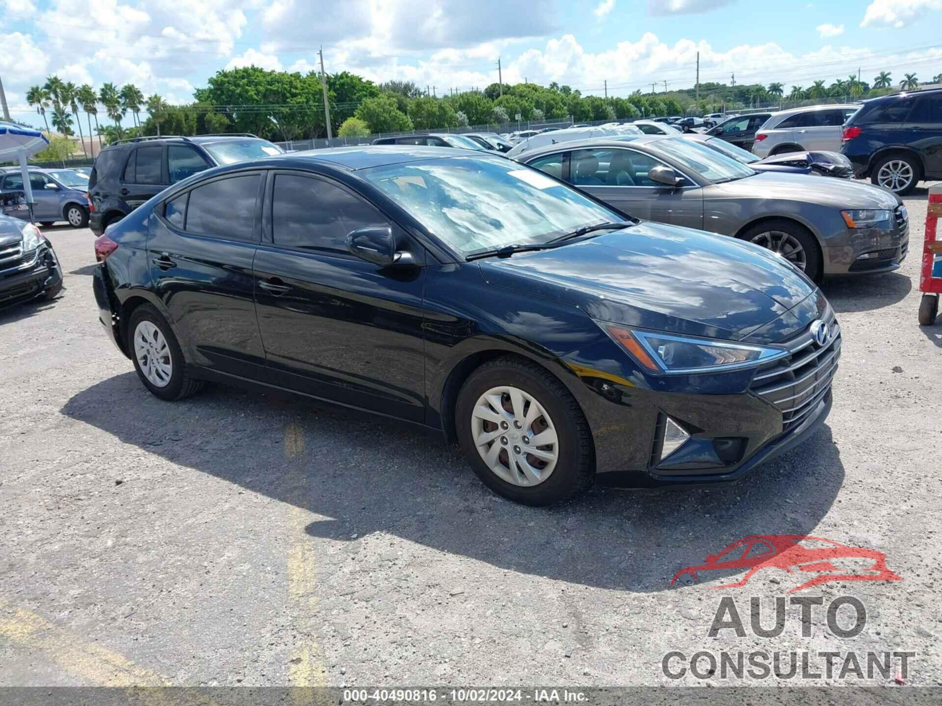 HYUNDAI ELANTRA 2019 - 5NPD74LFXKH433531