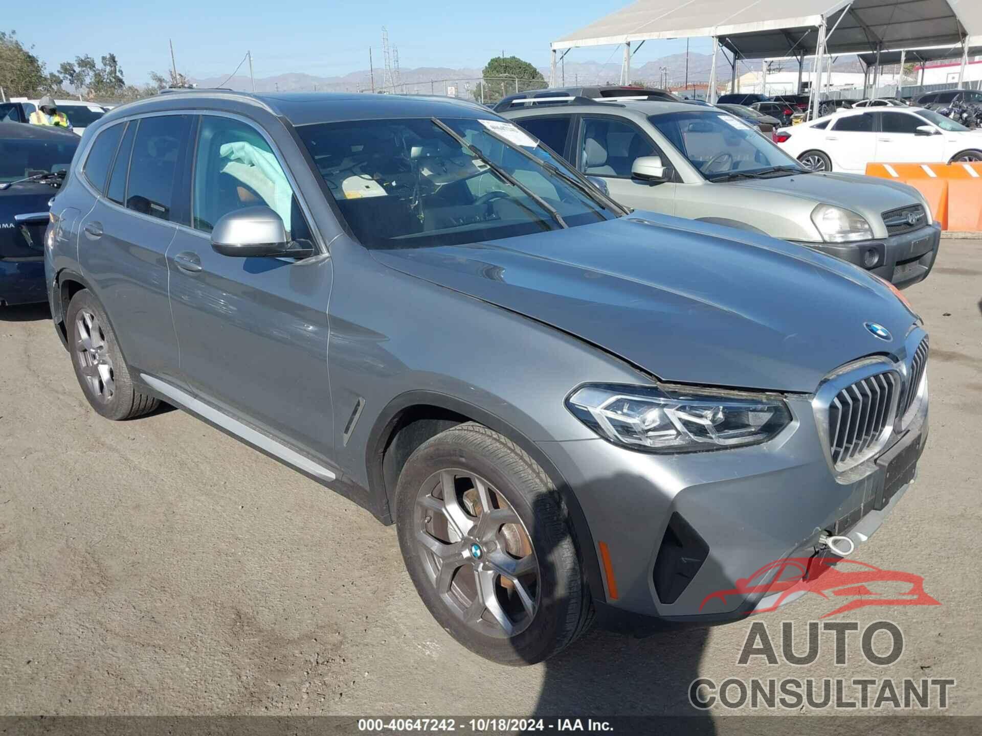 BMW X3 2023 - 5UX53DP06P9S97385