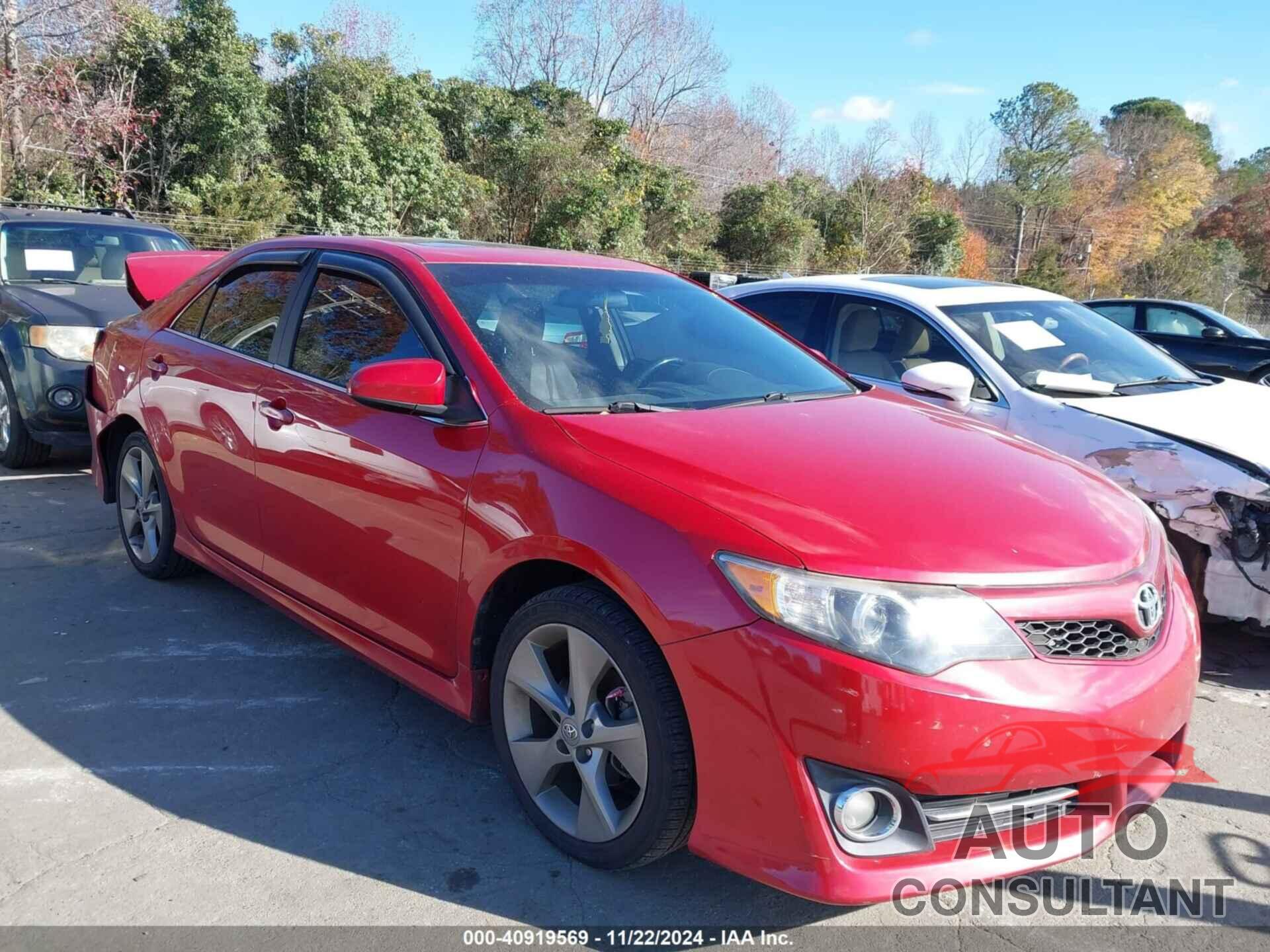 TOYOTA CAMRY 2012 - 4T1BF1FK3CU611994