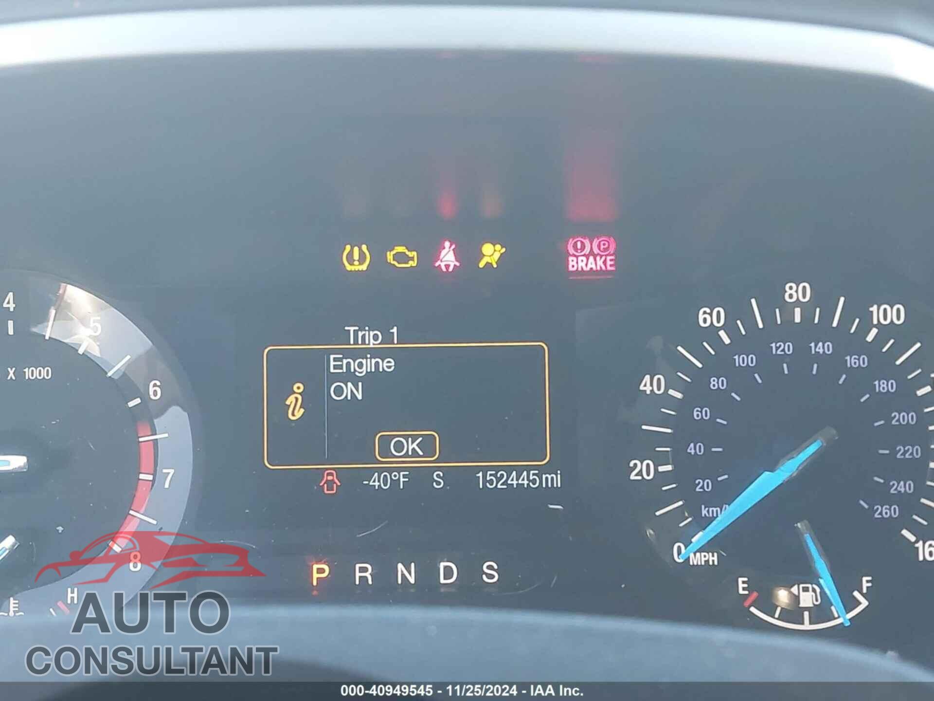 FORD EDGE 2017 - 2FMPK3J98HBB68398