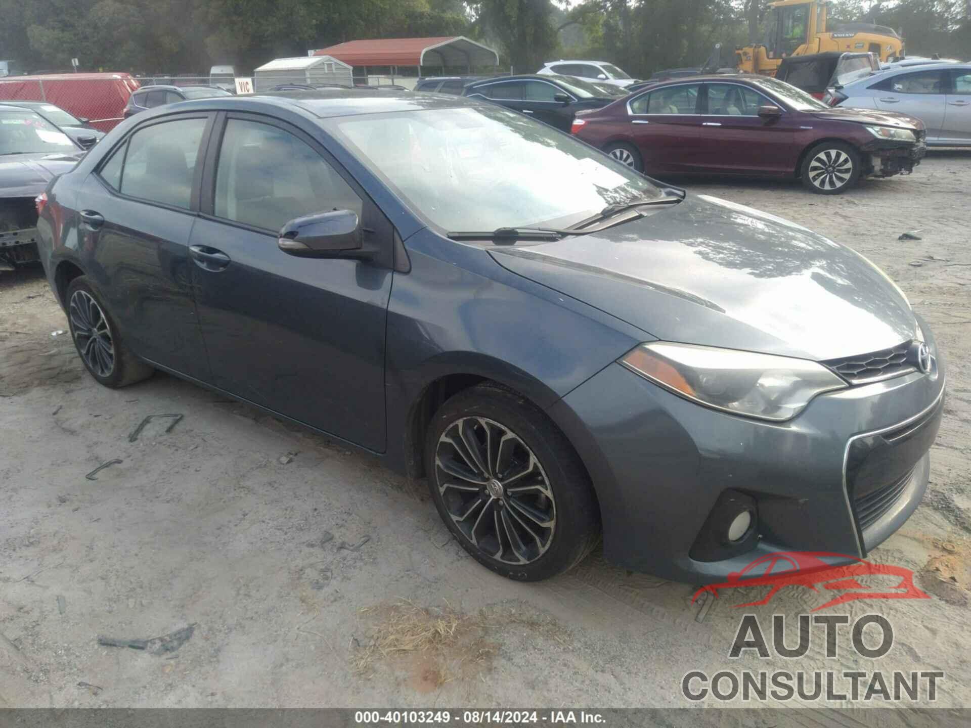 TOYOTA COROLLA 2016 - 2T1BURHE7GC562785
