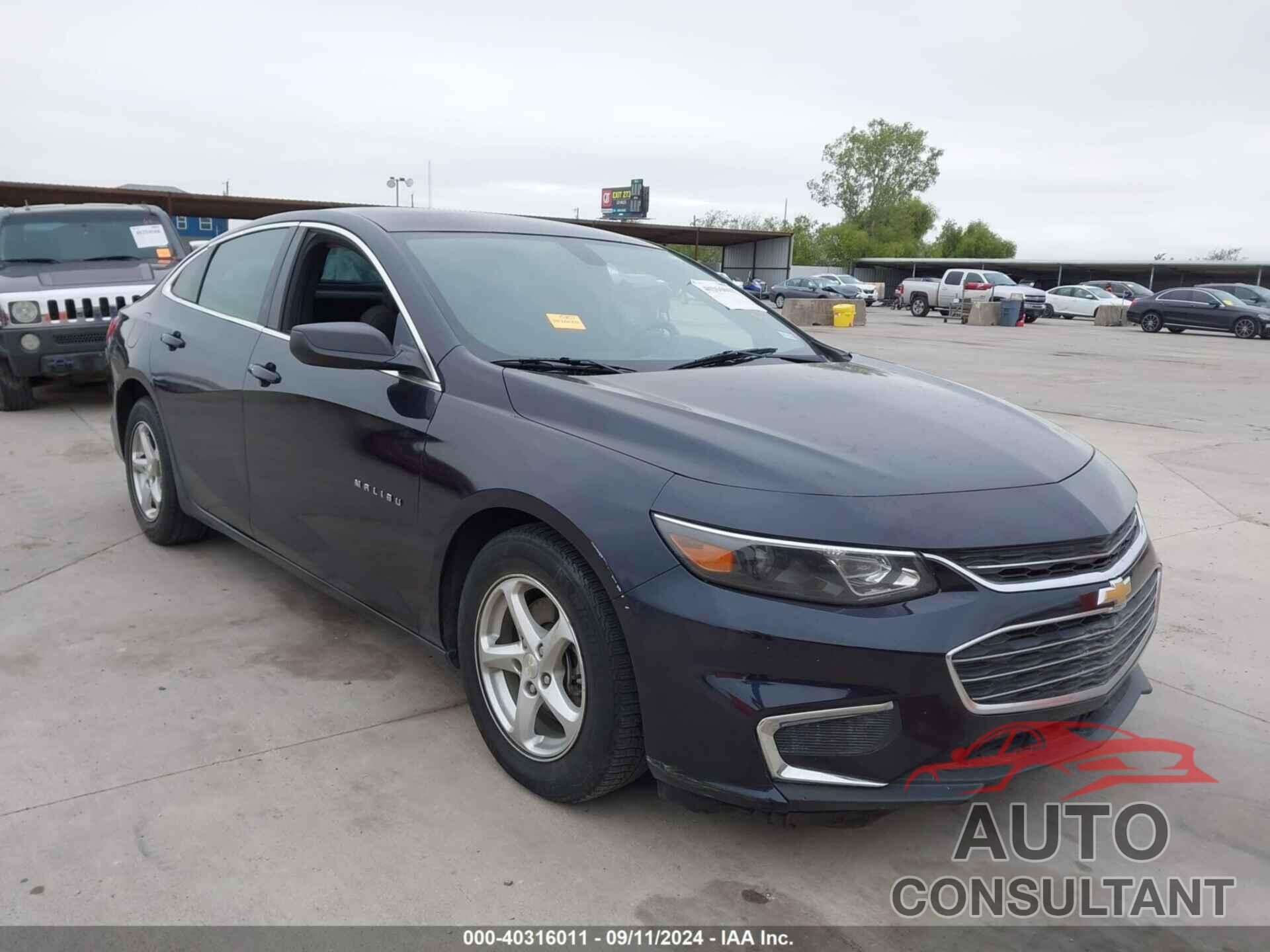 CHEVROLET MALIBU 2018 - 1G1ZB5STXJF248012