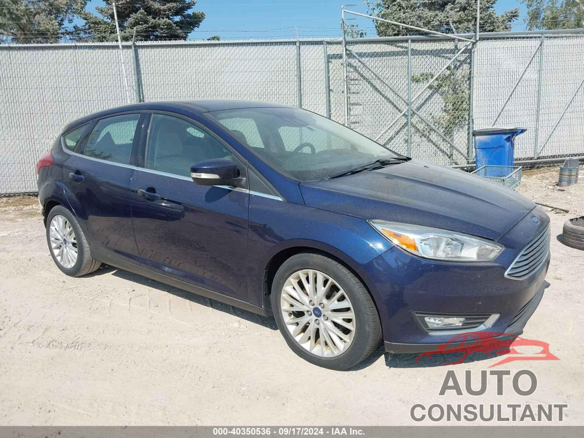 FORD FOCUS 2017 - 1FADP3N29HL323455