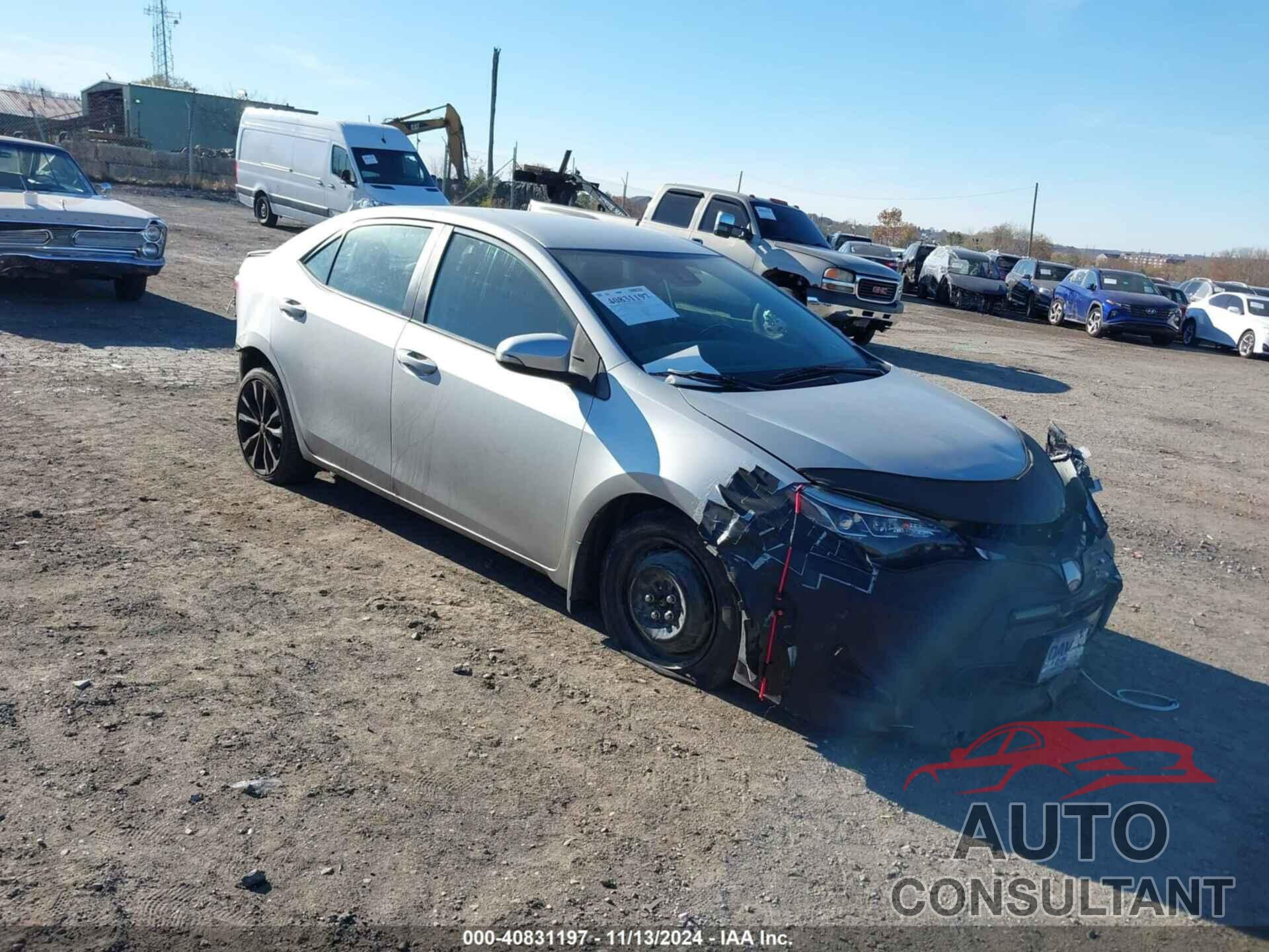 TOYOTA COROLLA 2018 - 2T1BURHE9JC070895