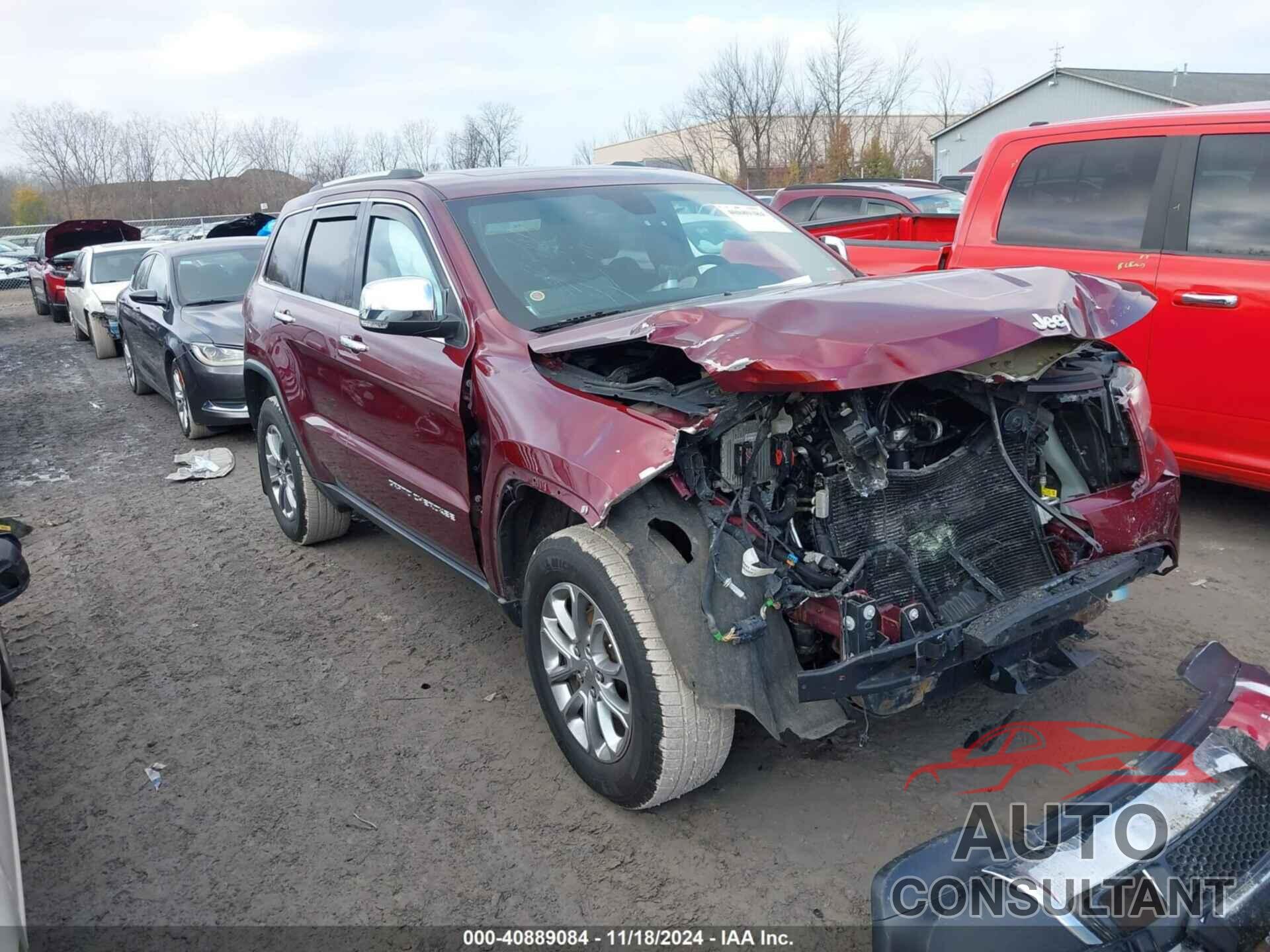 JEEP GRAND CHEROKEE 2016 - 1C4RJFBG9GC377565