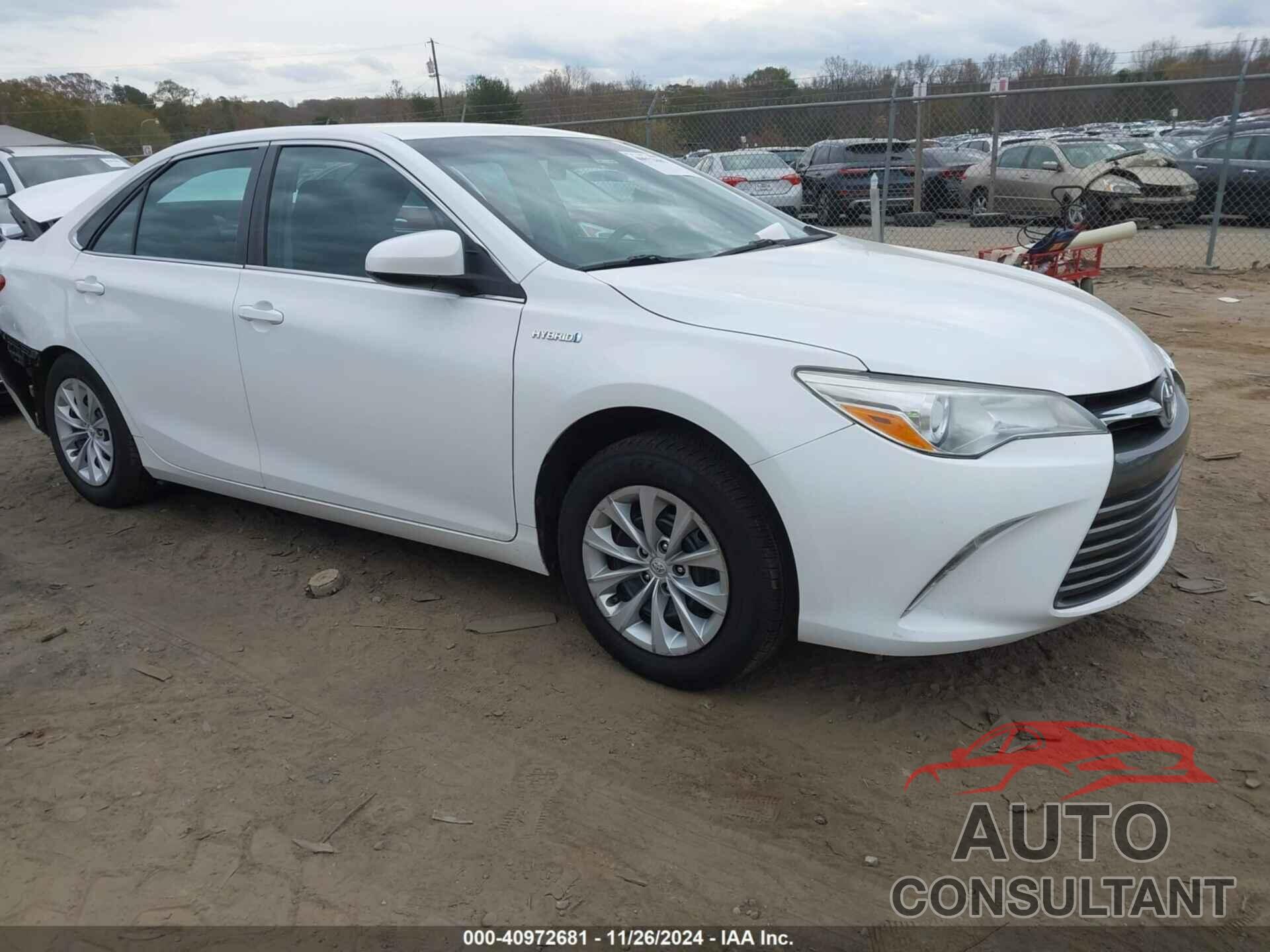 TOYOTA CAMRY HYBRID 2015 - 4T1BD1FK6FU175524