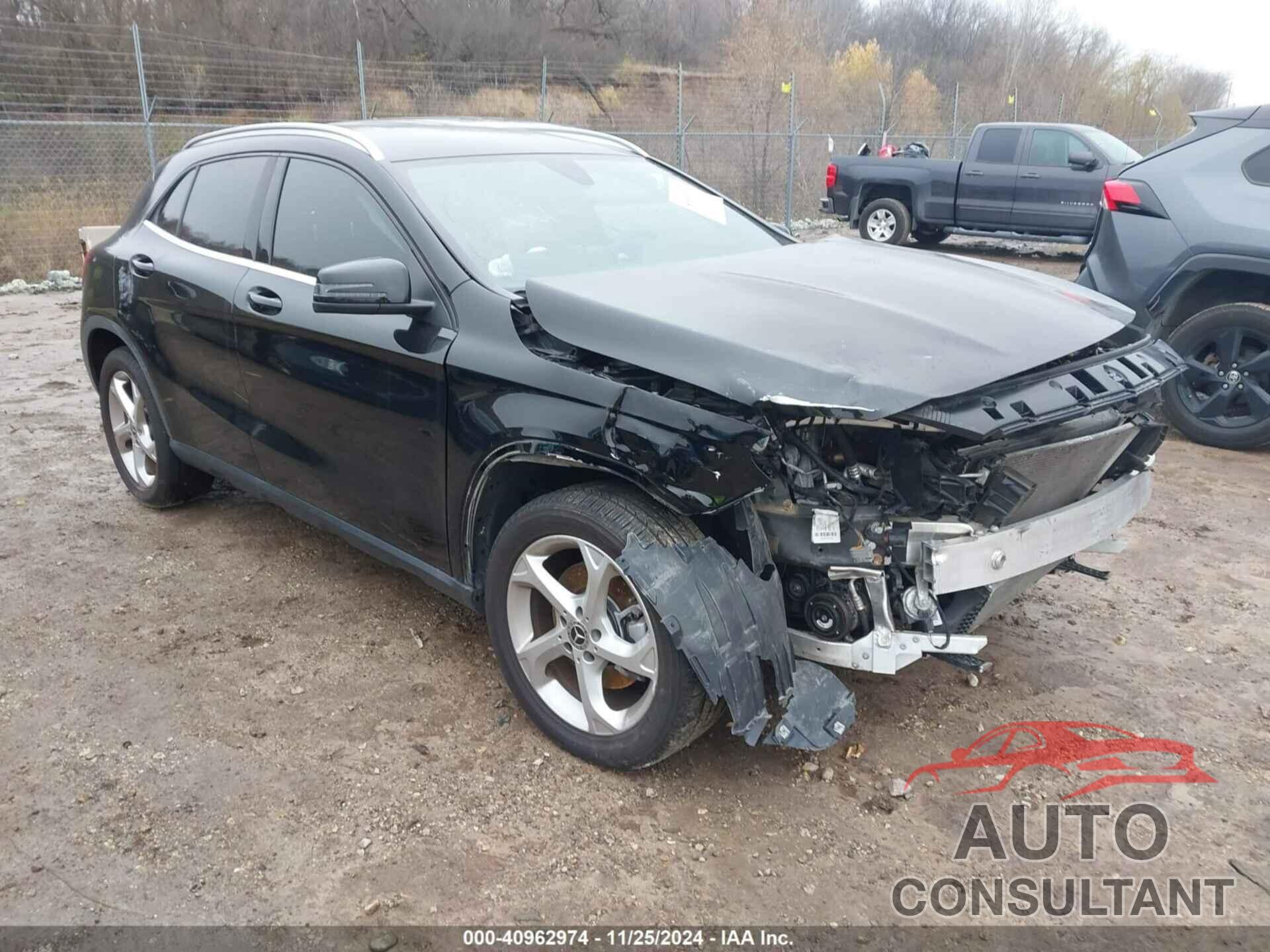MERCEDES-BENZ GLA 250 2018 - WDCTG4GB3JJ460993