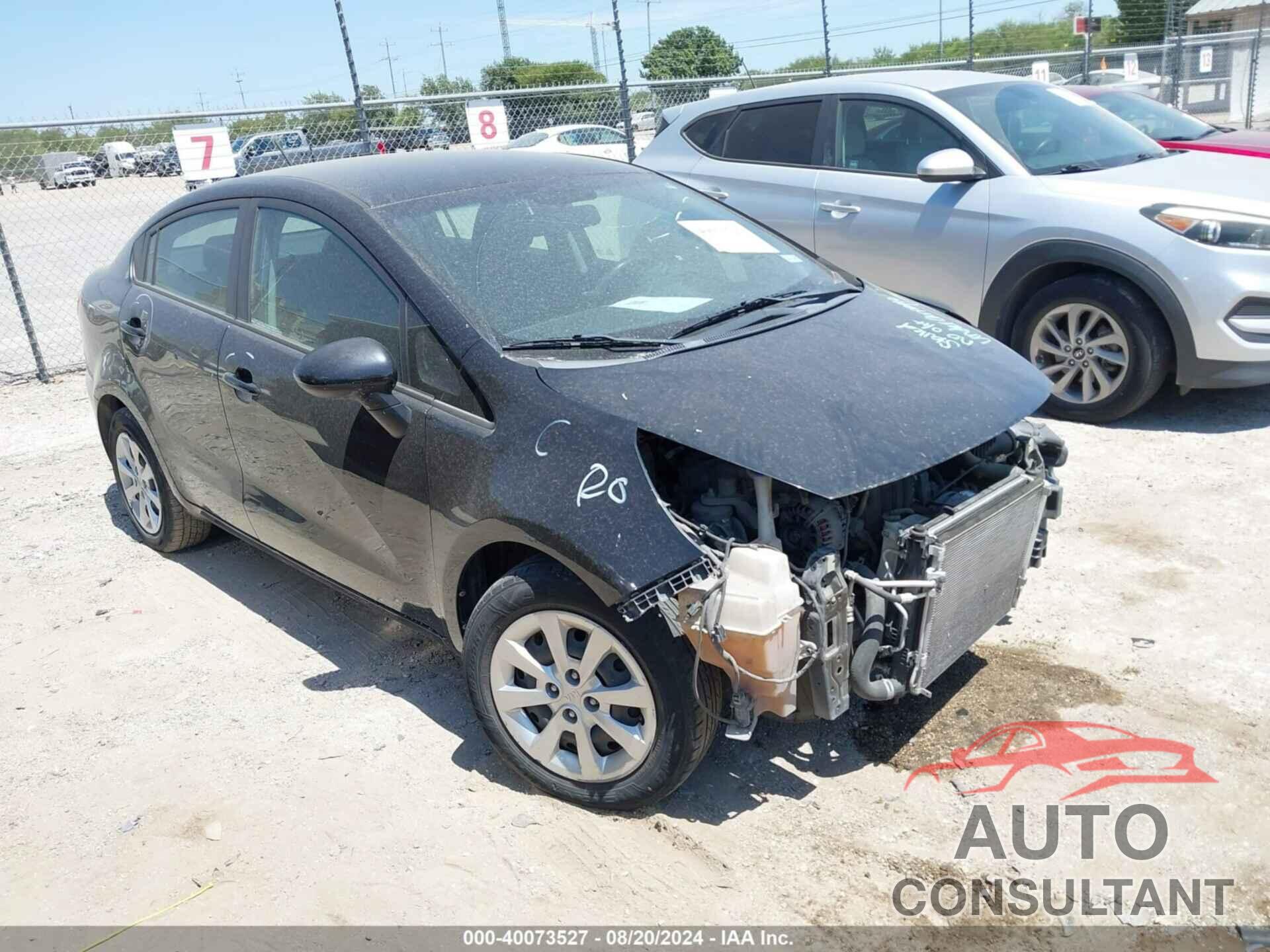 KIA RIO 2017 - KNADM4A36H6105279