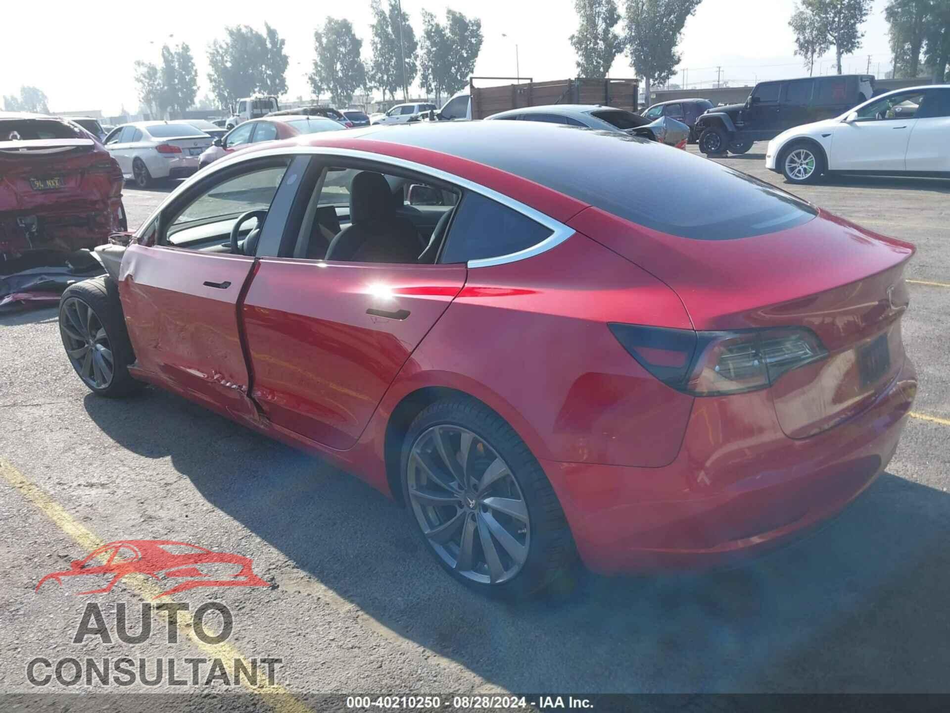 TESLA MODEL 3 2018 - 5YJ3E1EA1JF019312