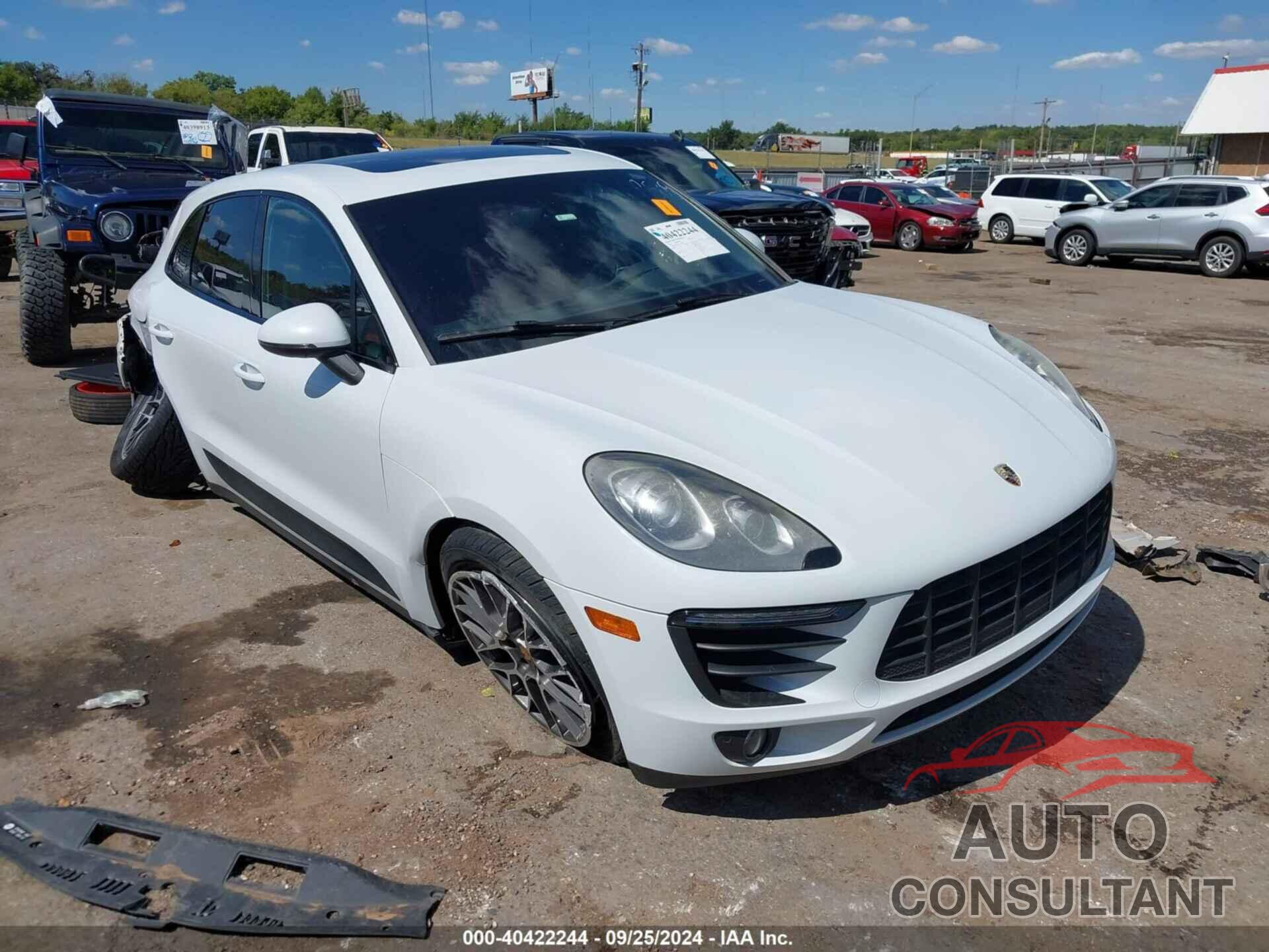 PORSCHE MACAN 2016 - WP1AB2A53GLB48509