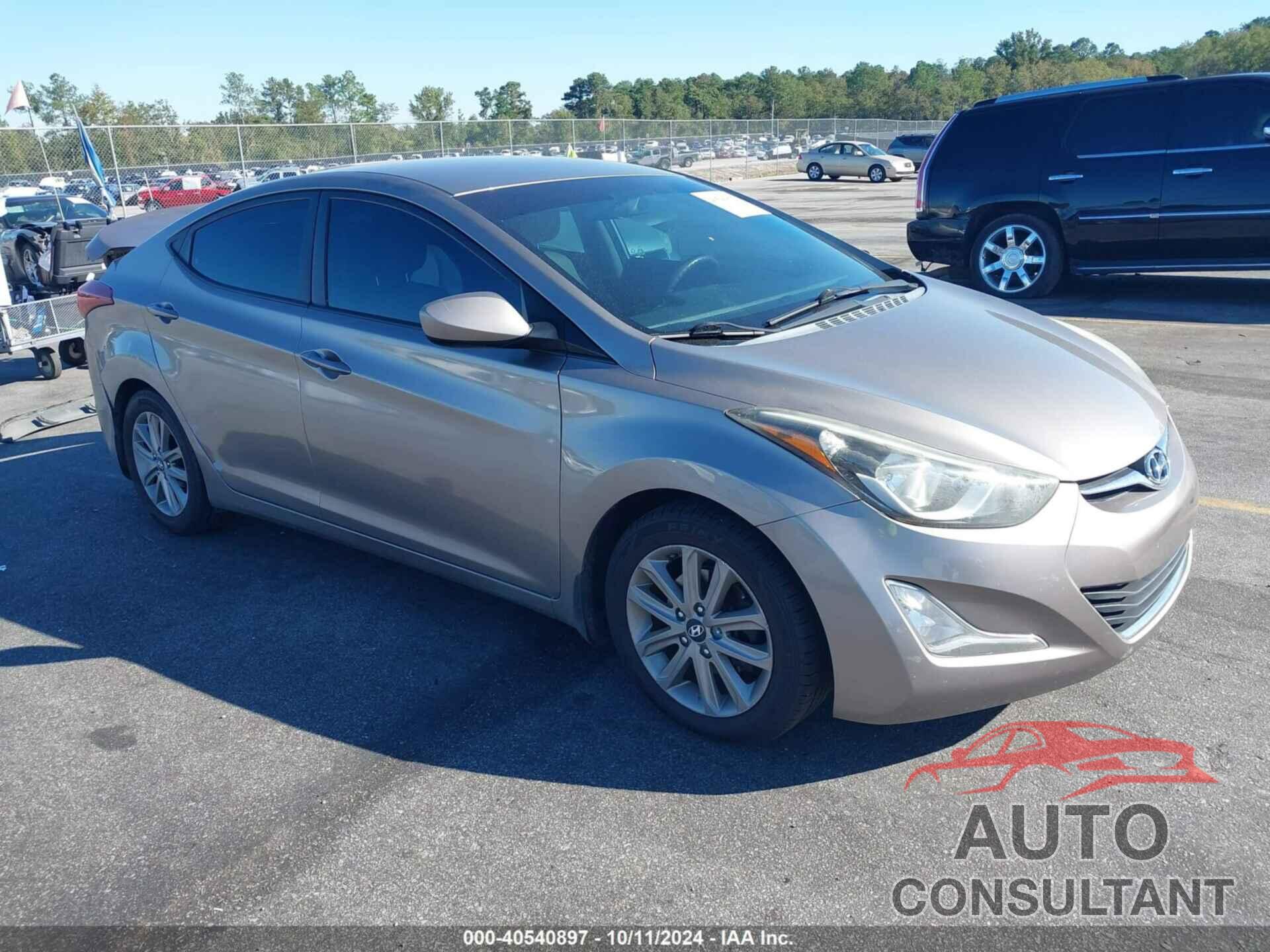 HYUNDAI ELANTRA 2015 - 5NPDH4AE8FH612499