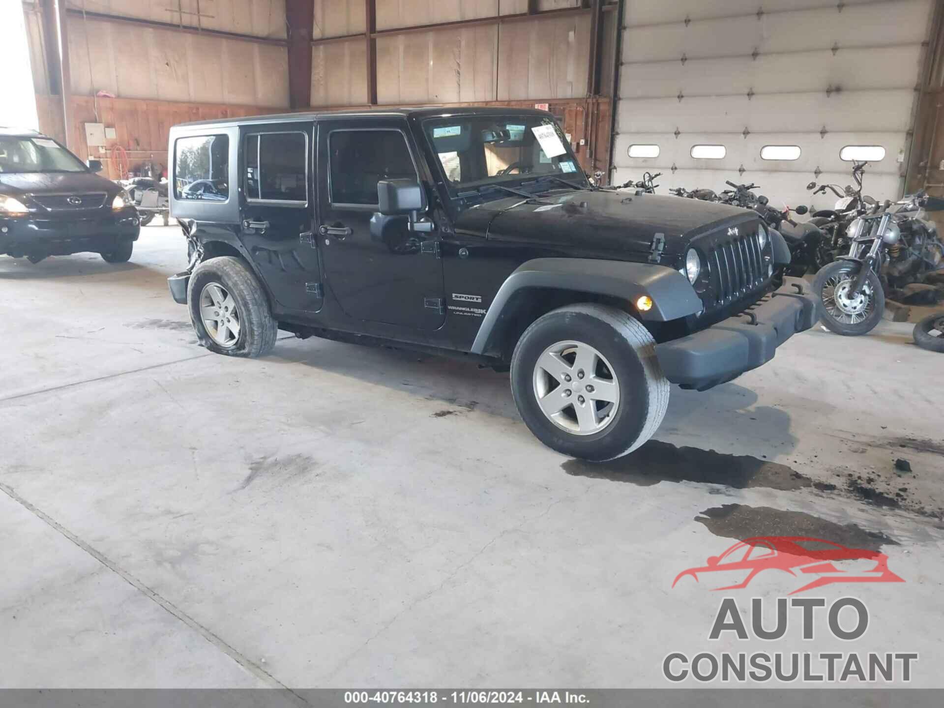JEEP WRANGLER JK UNLIMITED 2018 - 1C4HJWDG5JL888349