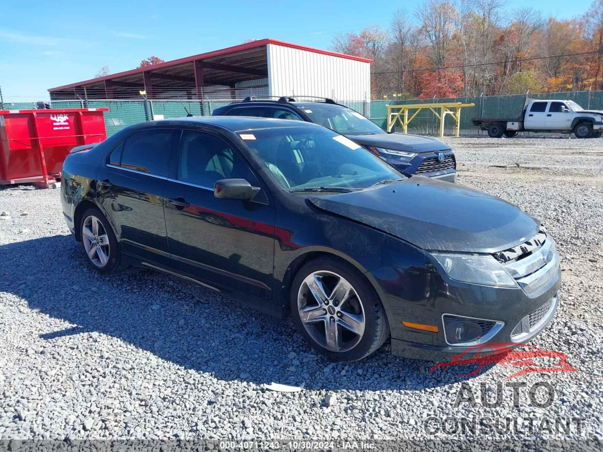 FORD FUSION 2010 - 3FAHP0KCXAR266591