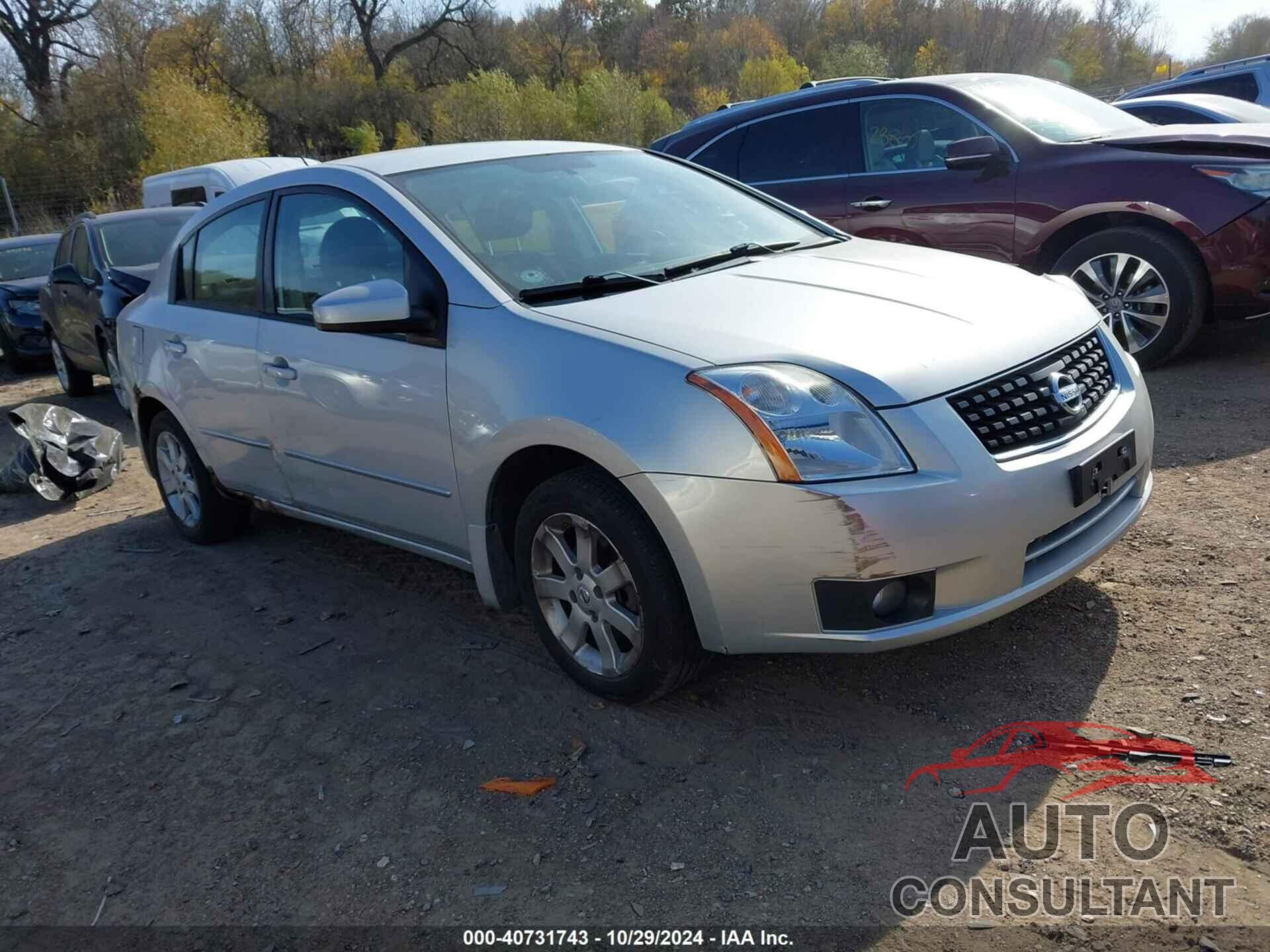 NISSAN SENTRA 2009 - 3N1AB61E39L617391