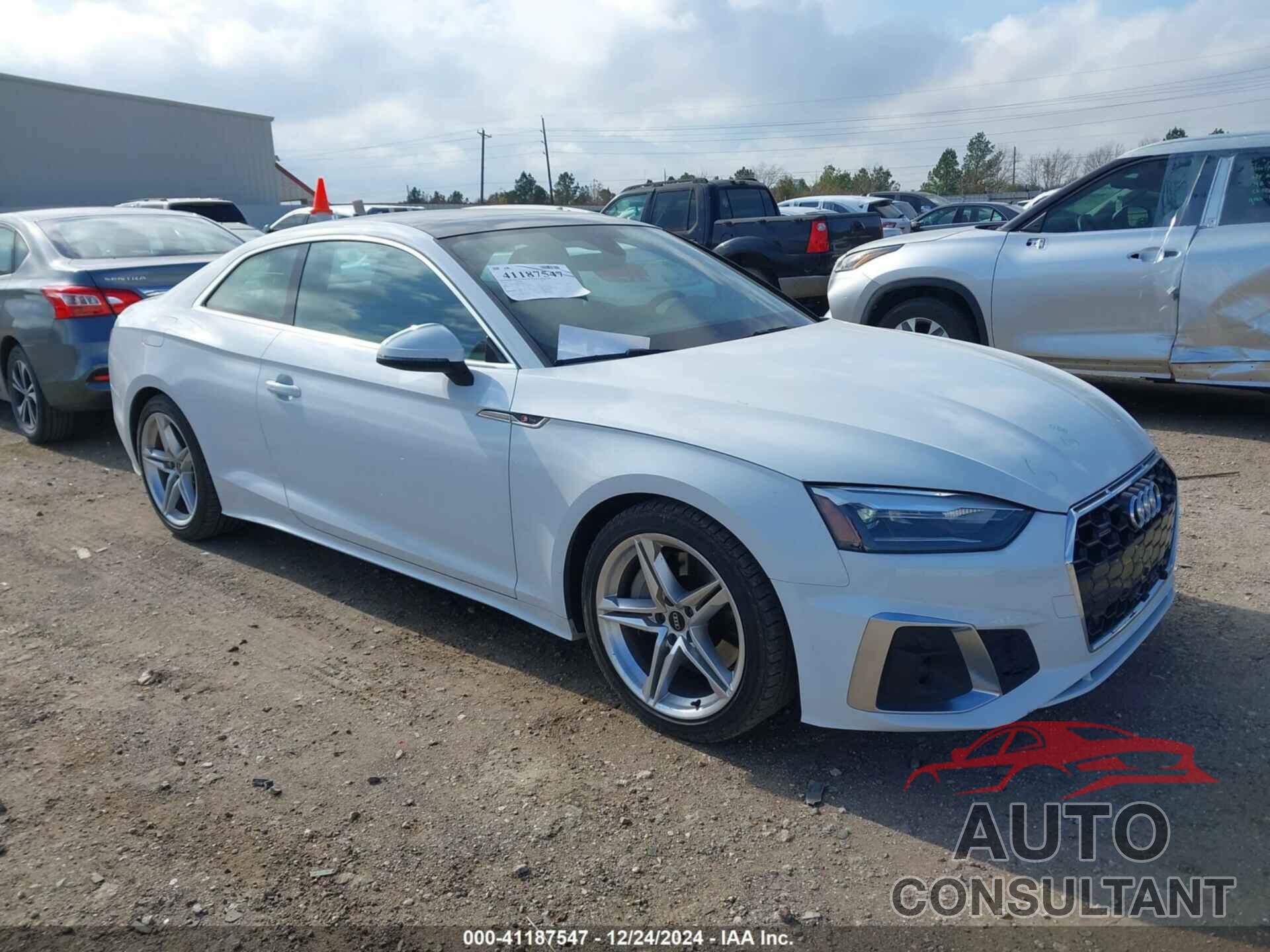 AUDI A5 2022 - WAUSAAF53NA022409