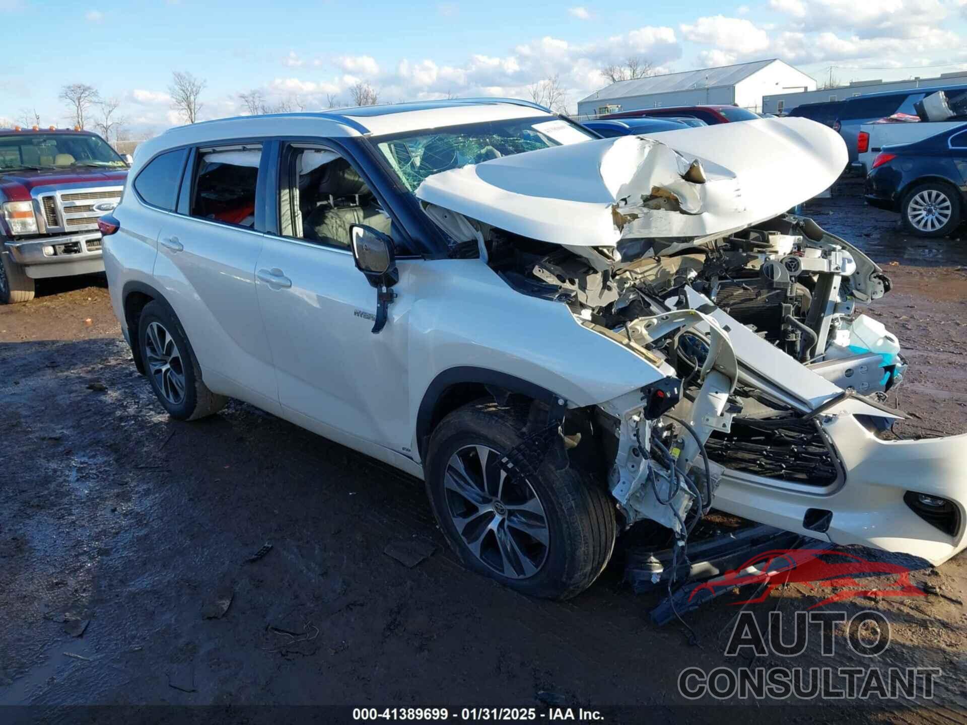 TOYOTA HIGHLANDER 2020 - 5TDGBRCH1LS507781