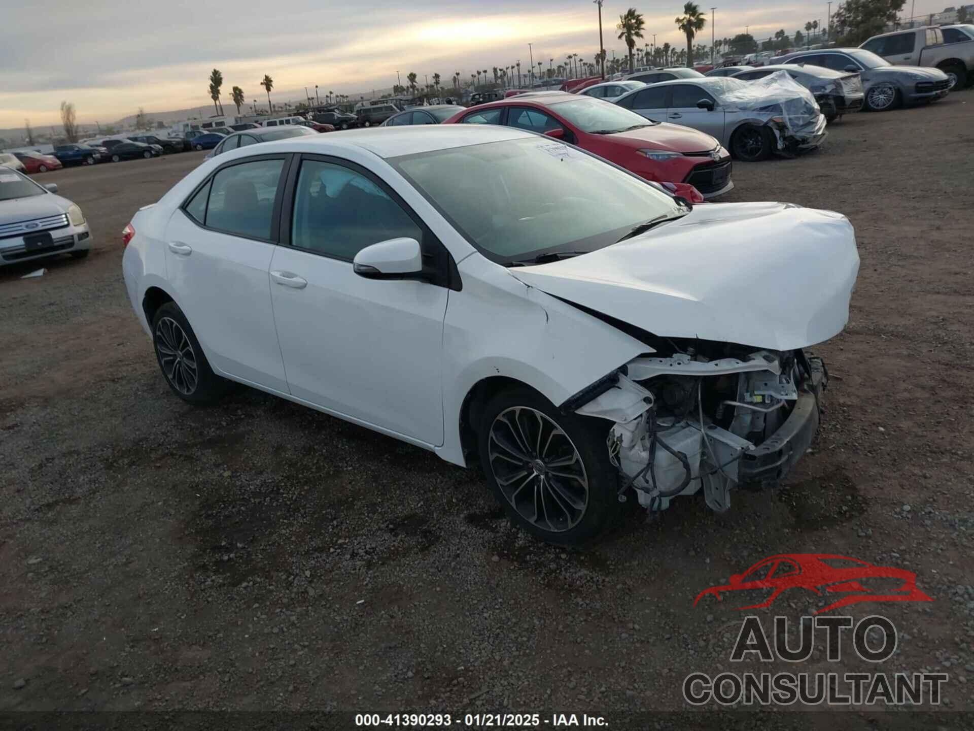 TOYOTA COROLLA 2016 - 5YFBURHE4GP434732