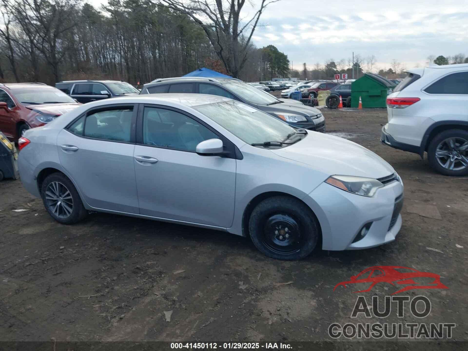 TOYOTA COROLLA 2016 - 2T1BURHEXGC608495